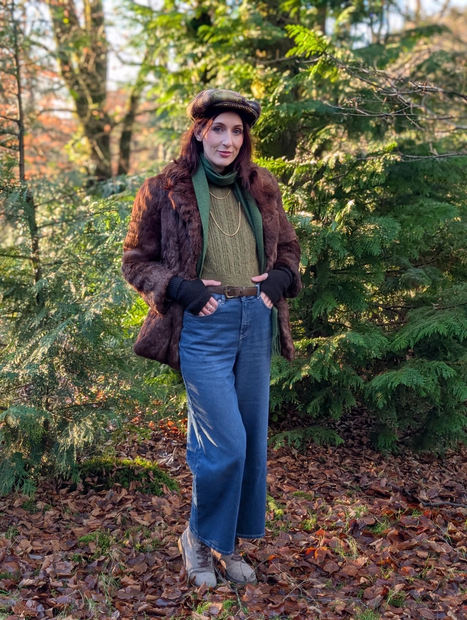 Organic Wide Leg Jeans - Atlantic - Image 17