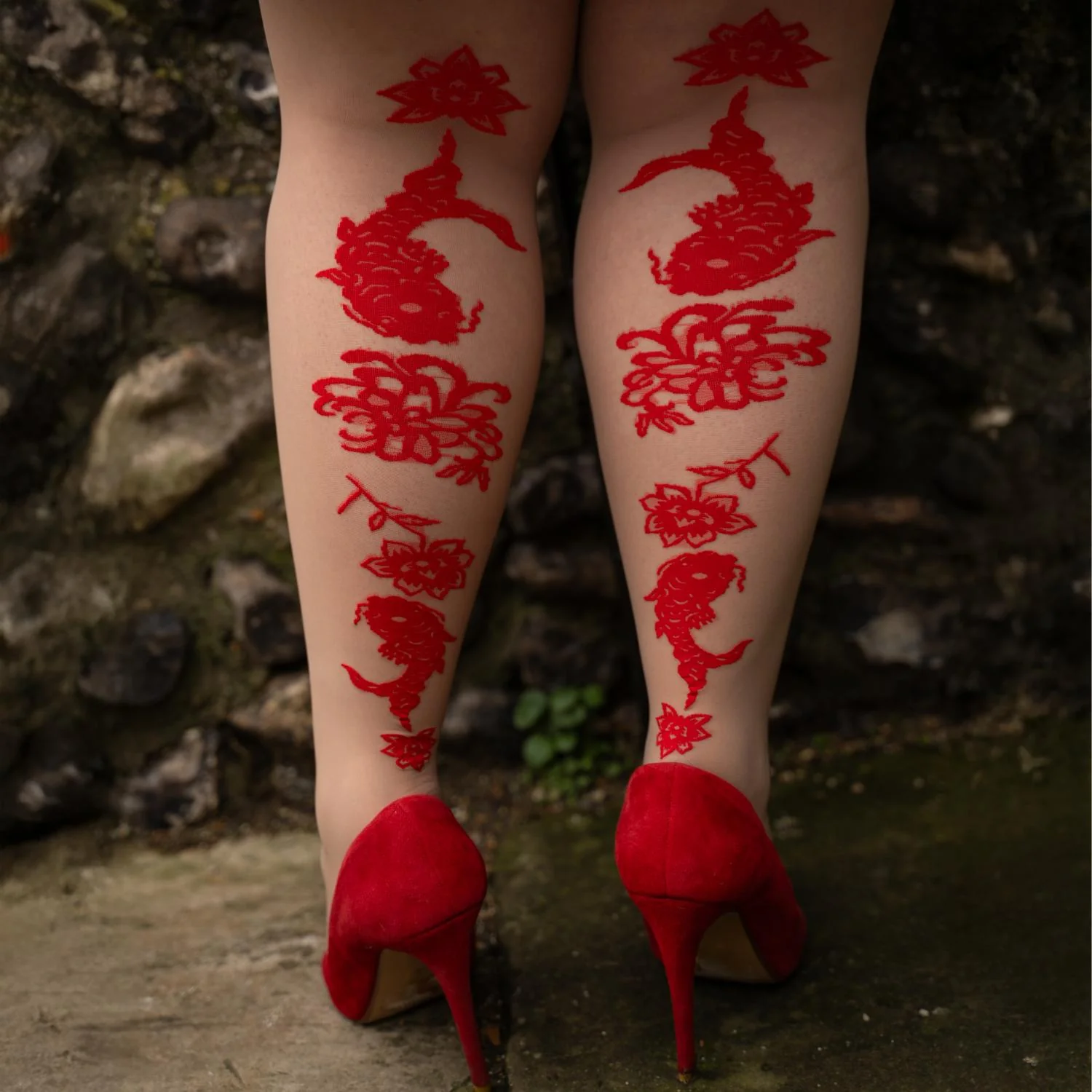 Manifest Sheer Tights - Builders Tea - Image 11
