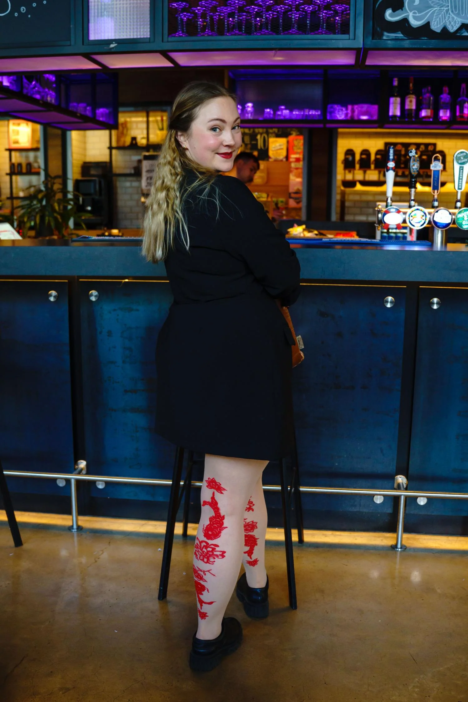 Manifest Sheer Tights - Builders Tea - Image 7