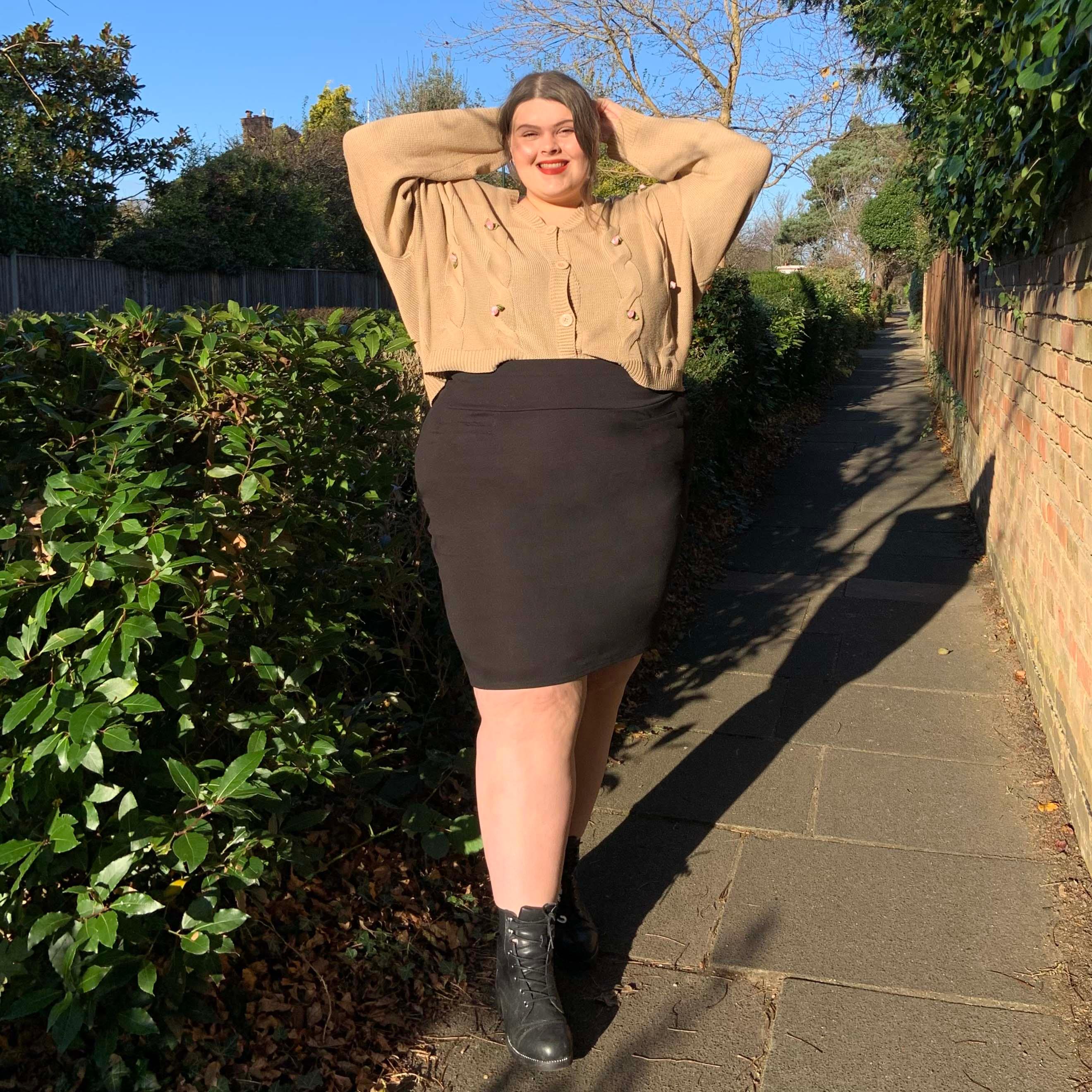 Pencil Skirt - Black - Image 5