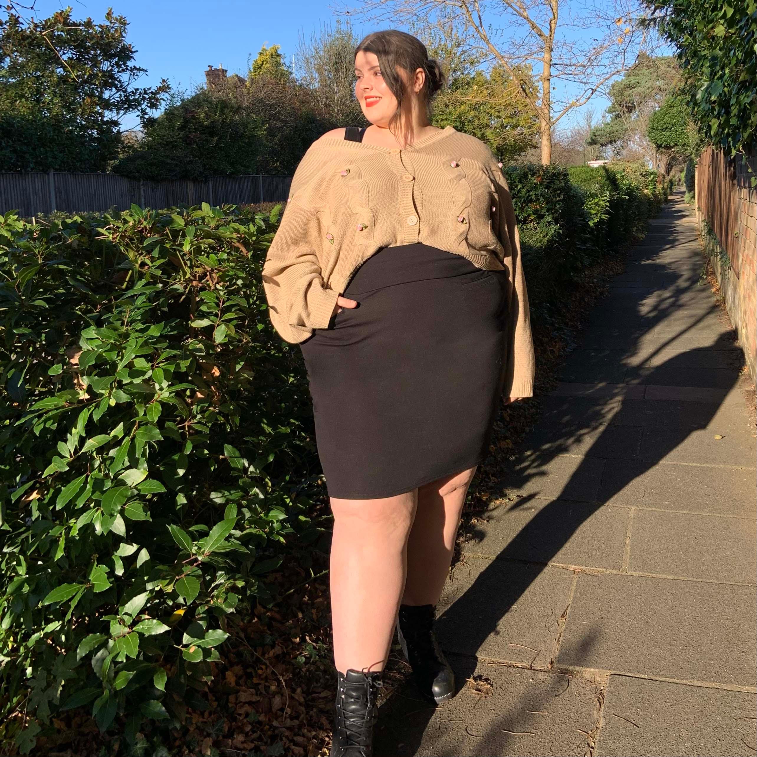 Pencil Skirt - Black - Image 7