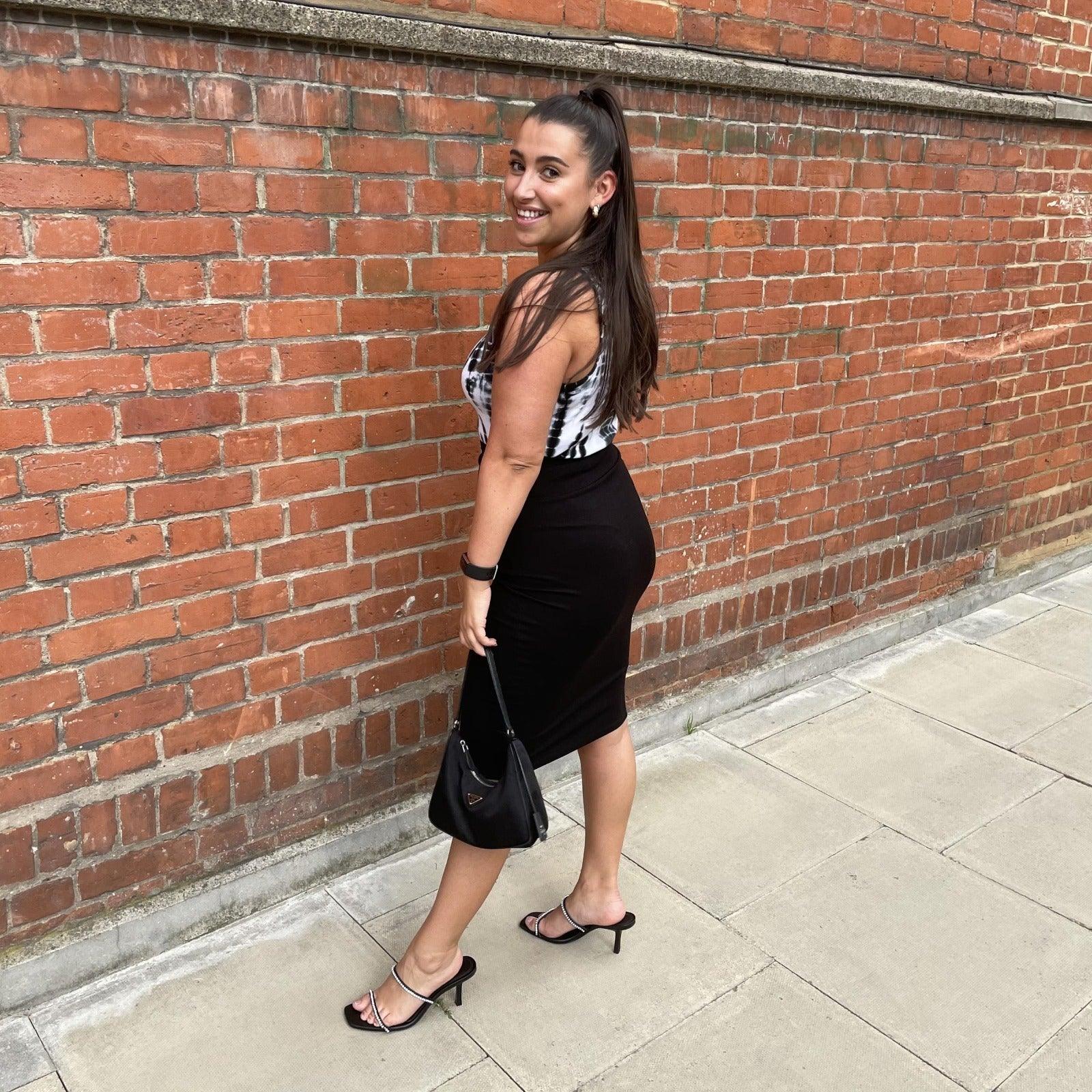 Pencil Skirt - Black - Image 8