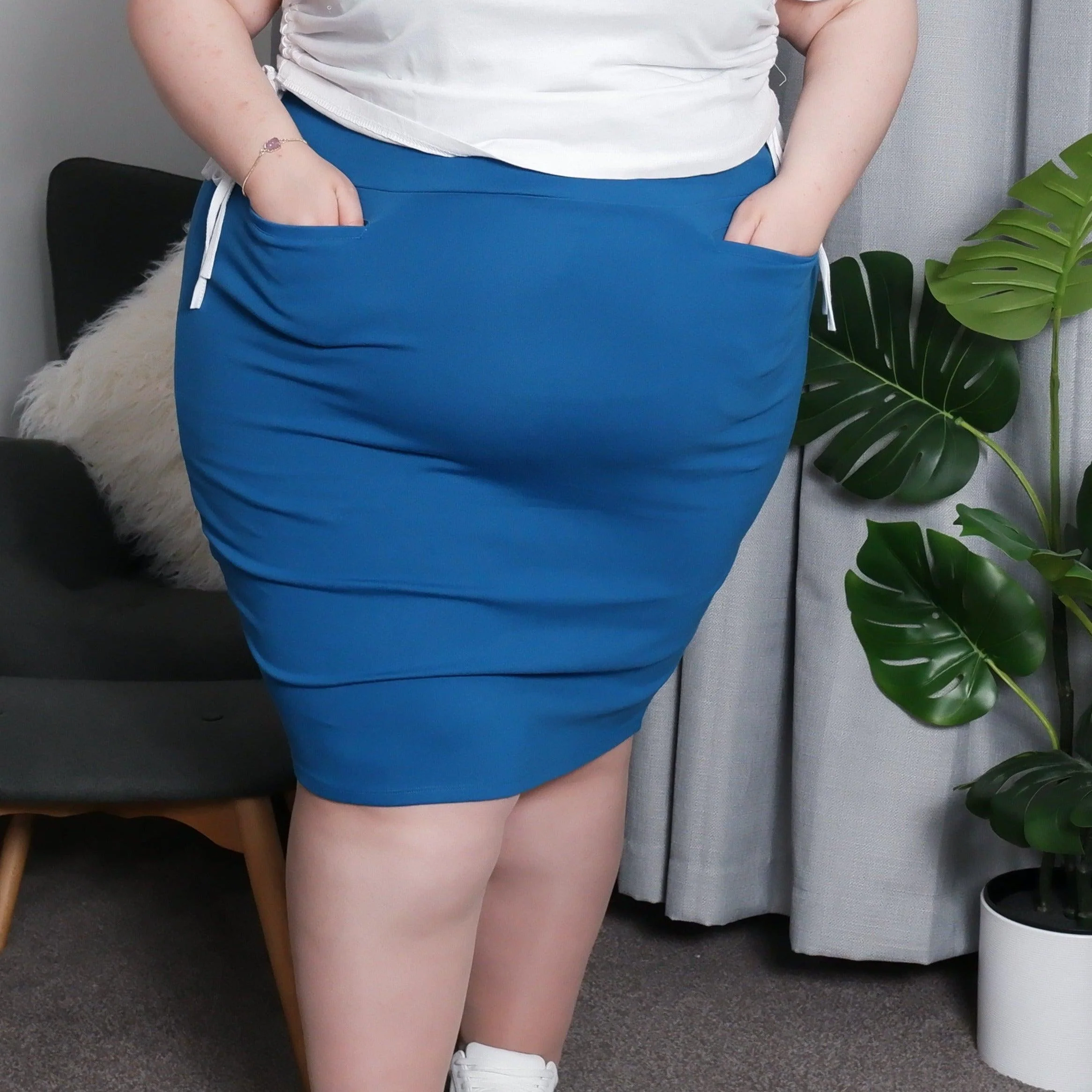 Pencil Skirt - Midnight Blue - Image 4