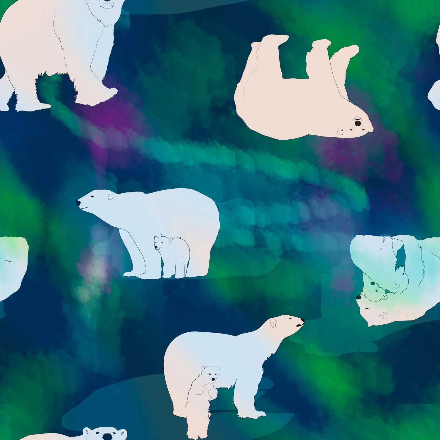 PJ Bottoms - Polar Bears - Image 9