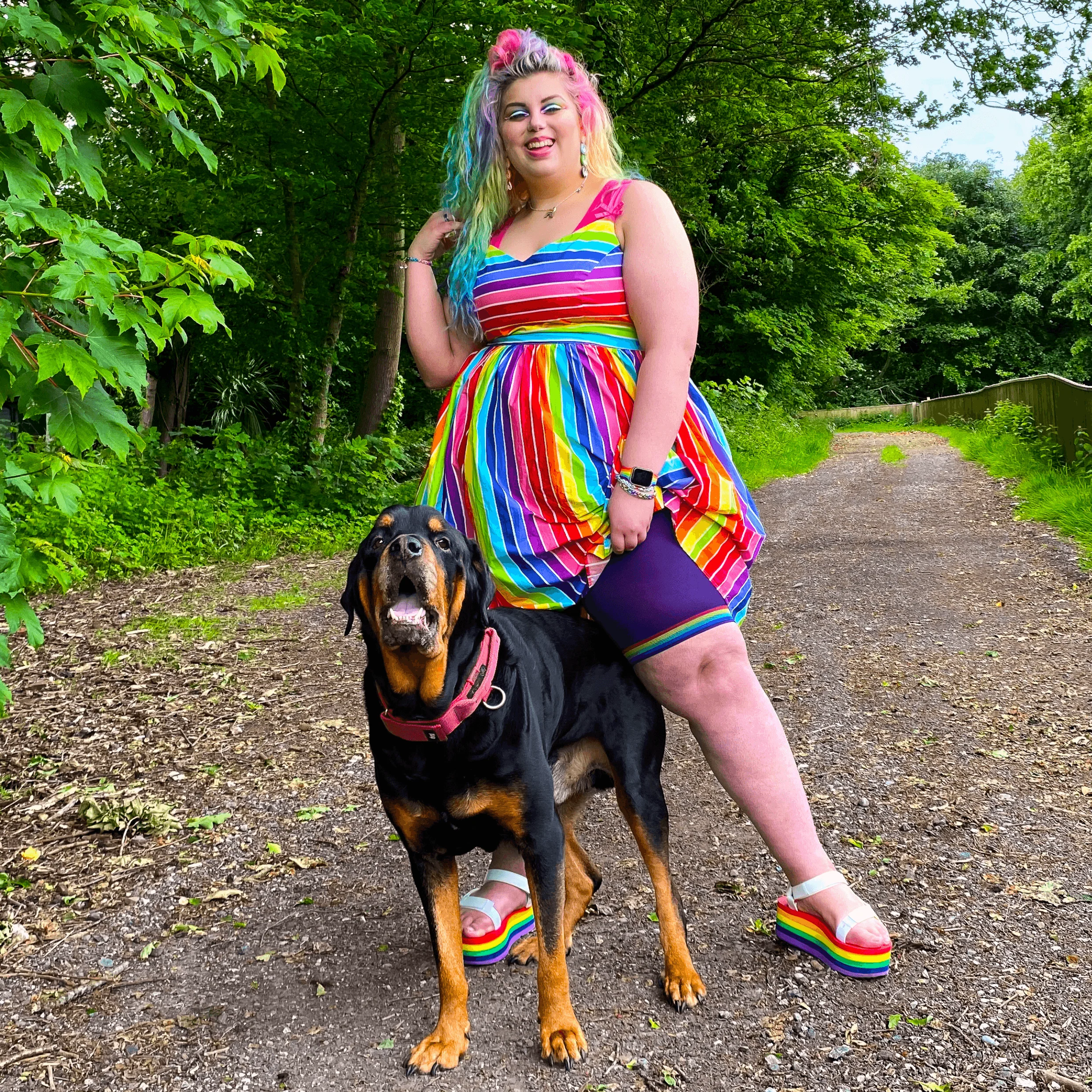 Stay Cool Chub Rub Shorts - Pride - Human Nature - Image 12