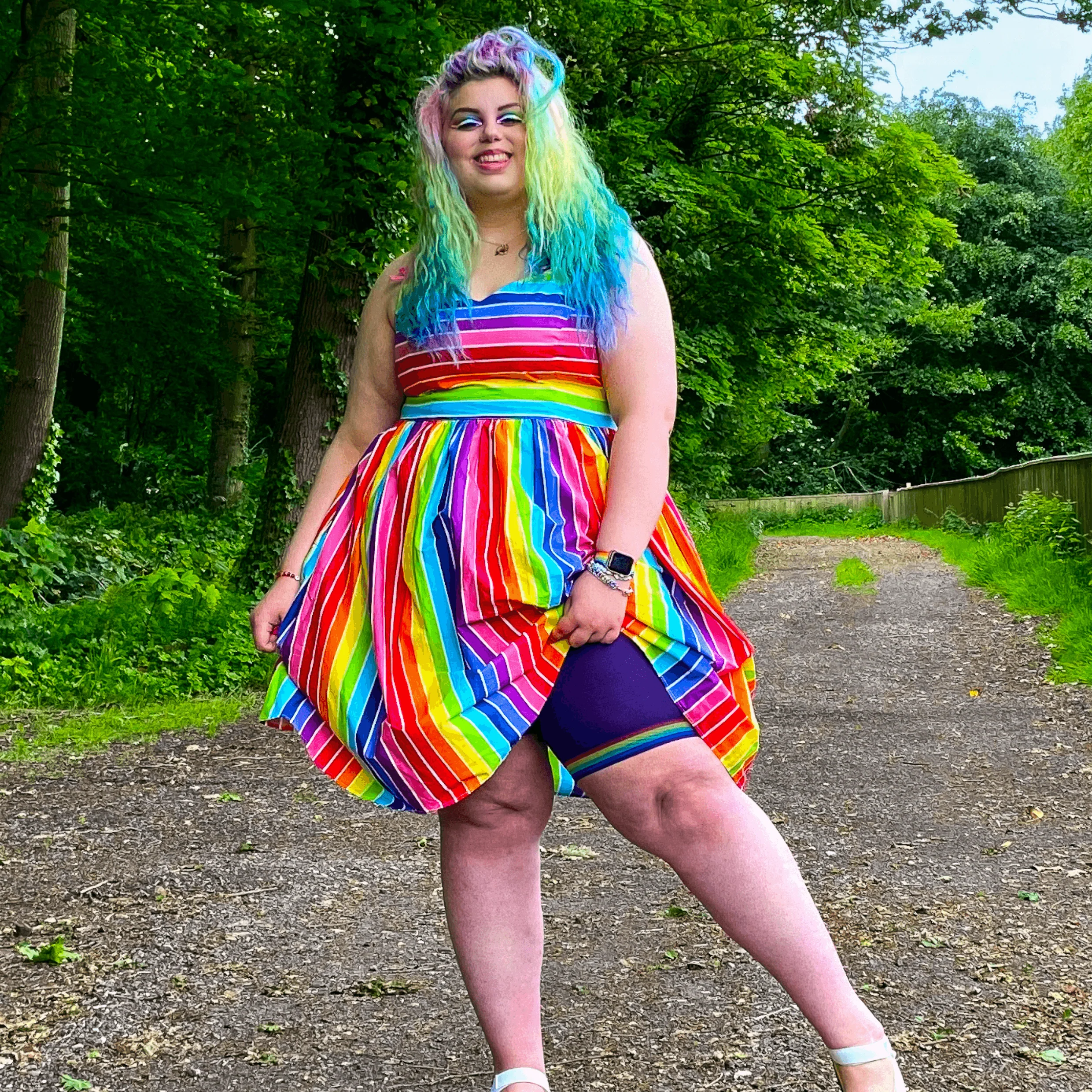 Stay Cool Chub Rub Shorts - Pride - Human Nature - Image 19