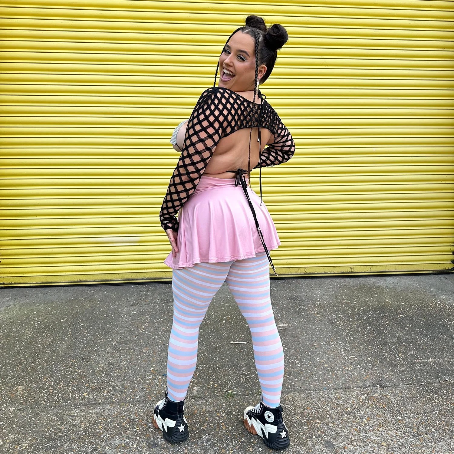 Pride Striped Tights - Laverne - Image 9