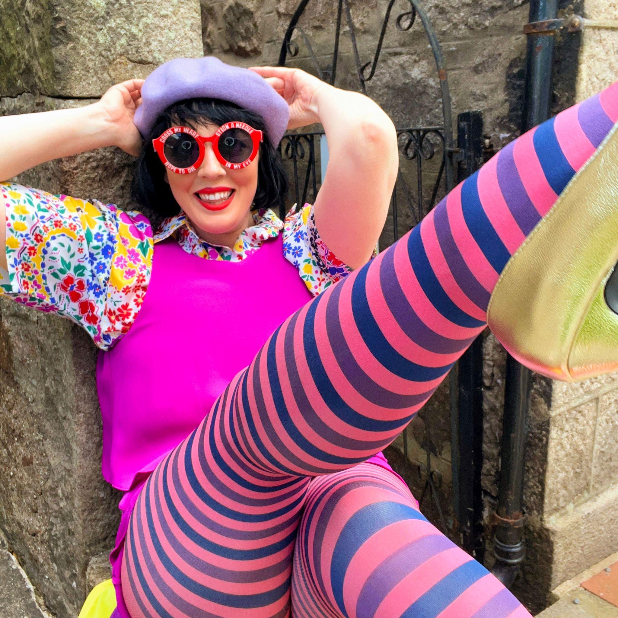 Pride Striped Tights - Lili