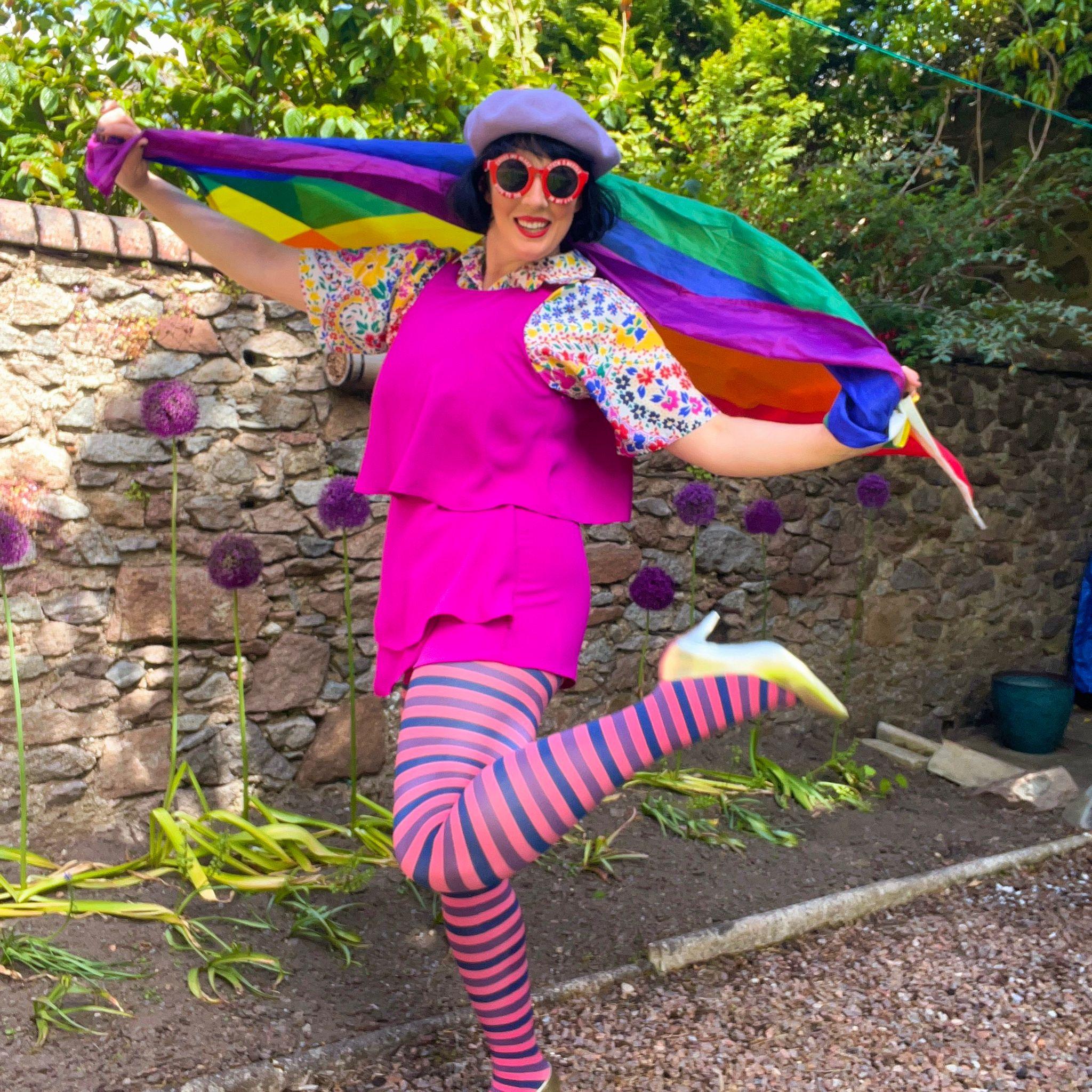 Pride Striped Tights - Lili - Image 14