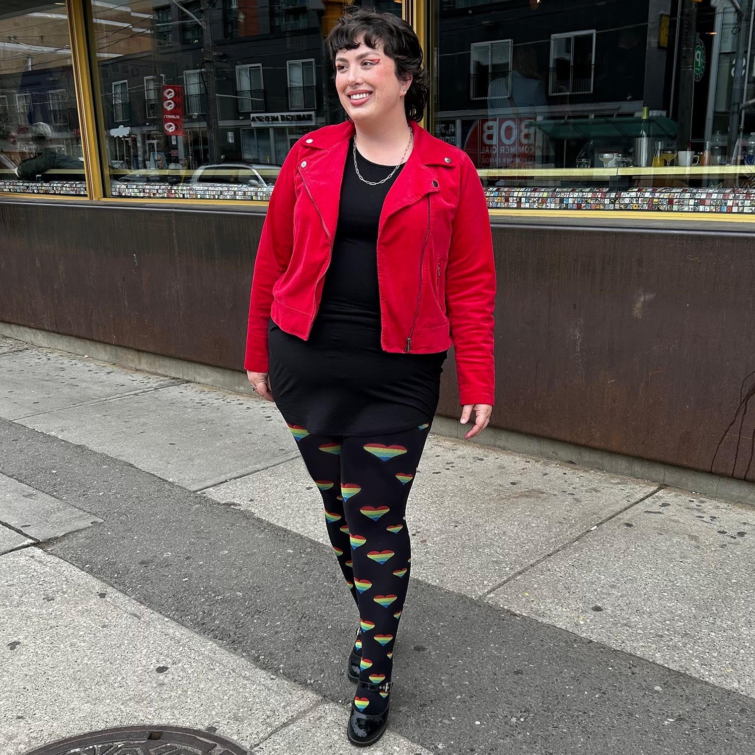Pride Rainbow Heart Tights - Love is Love - Image 6