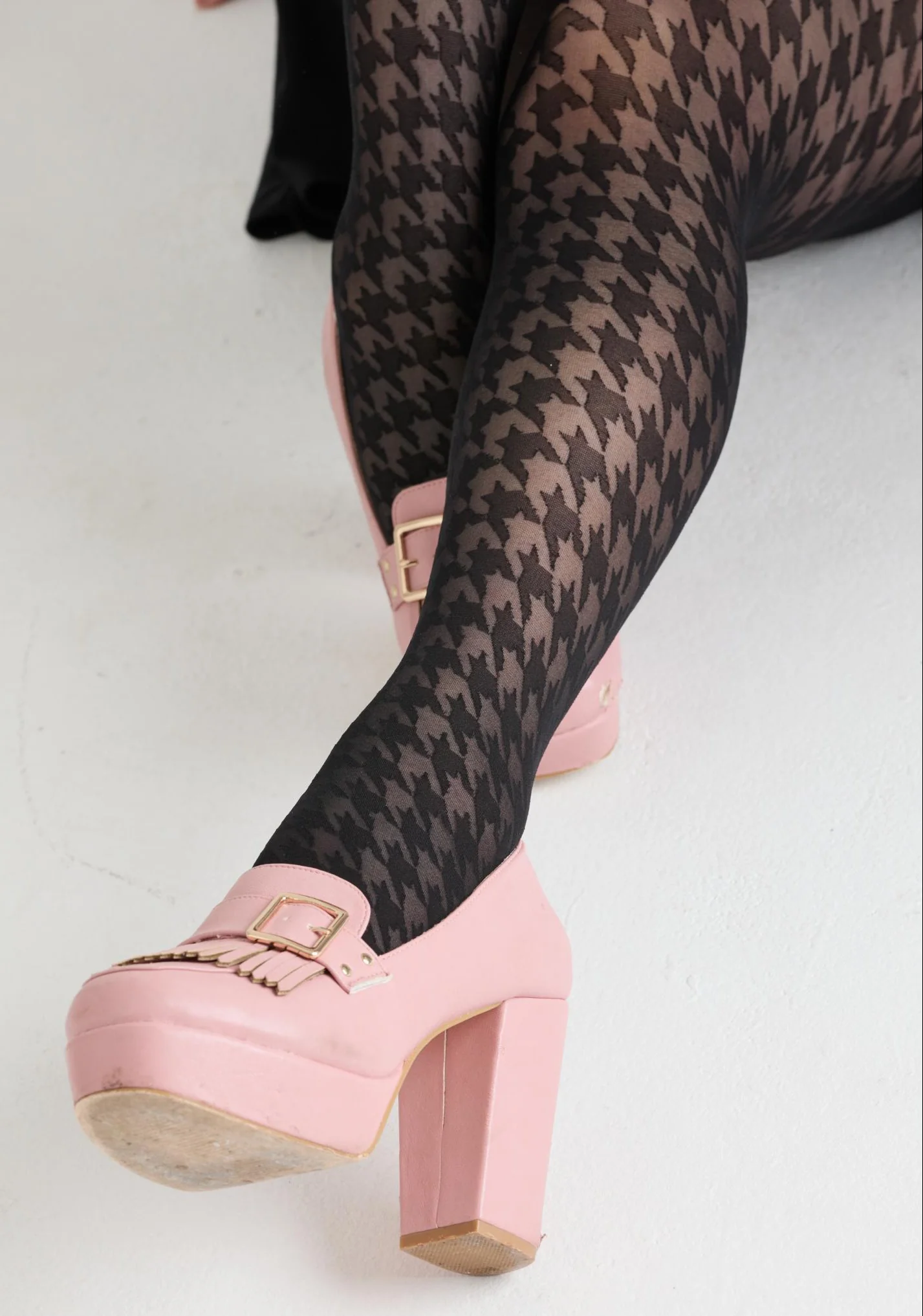 Mixed Denier Tights - Puppy Teef