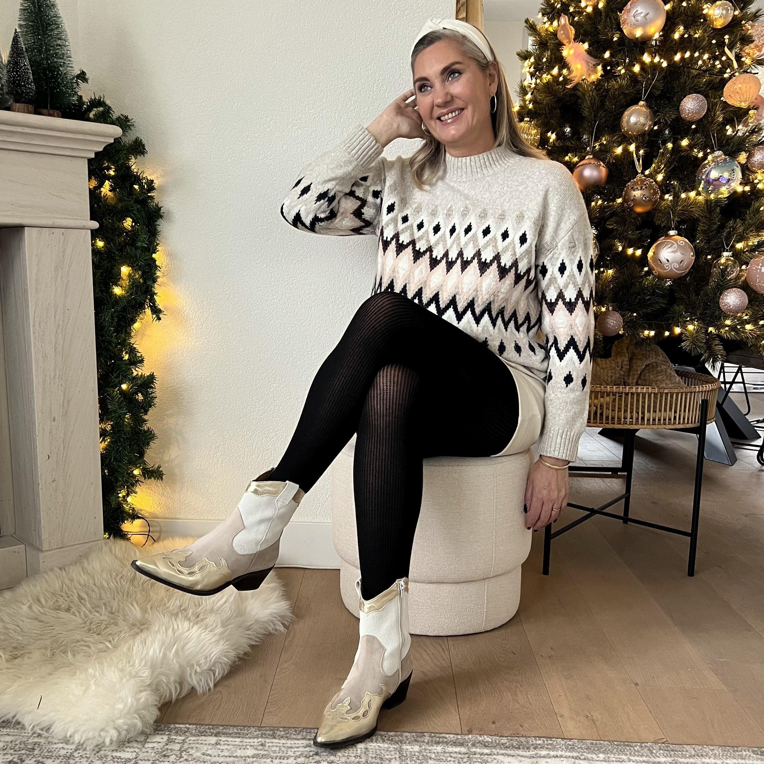Ribbed Cashmere Tights - Image 11