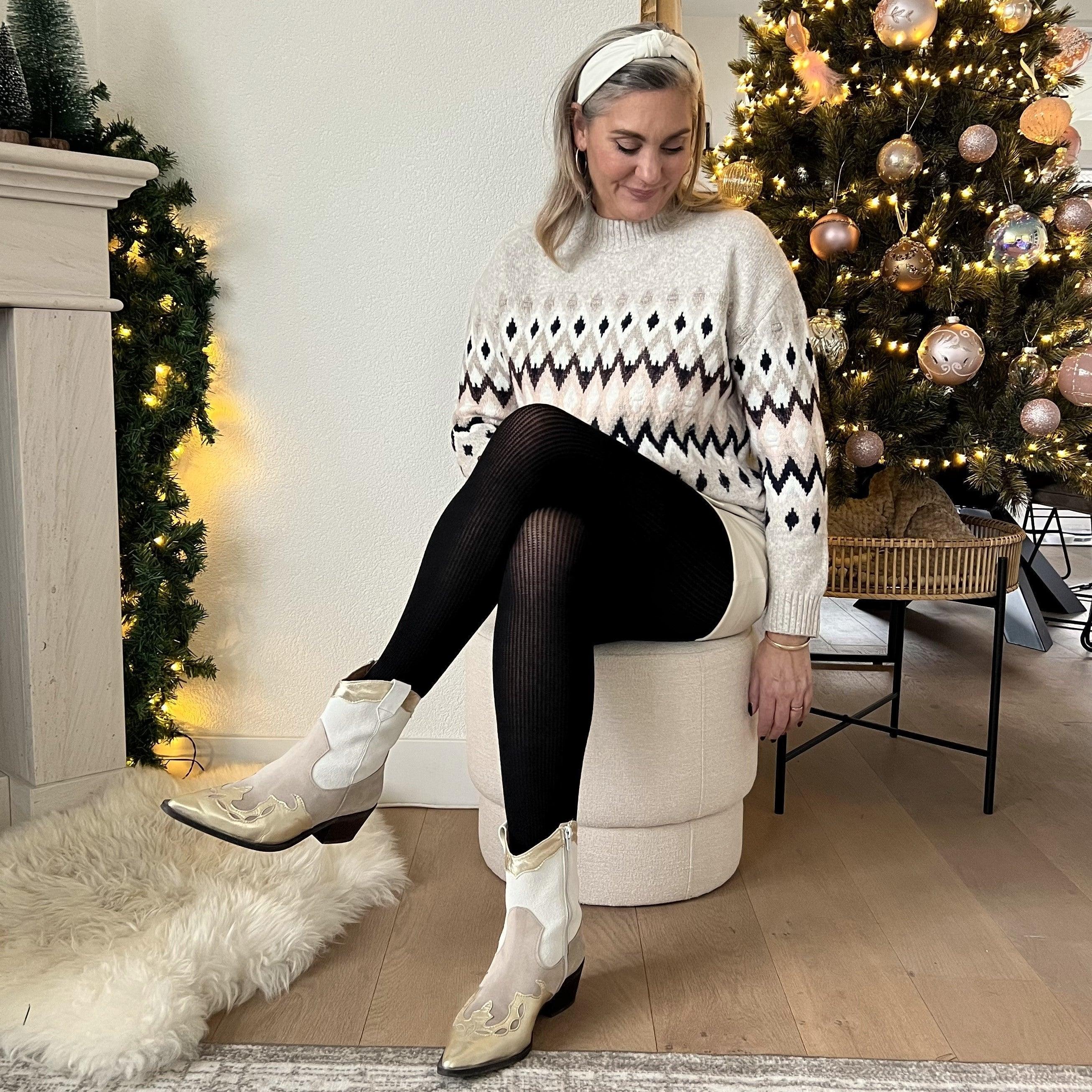 Ribbed Cashmere Tights - Image 7