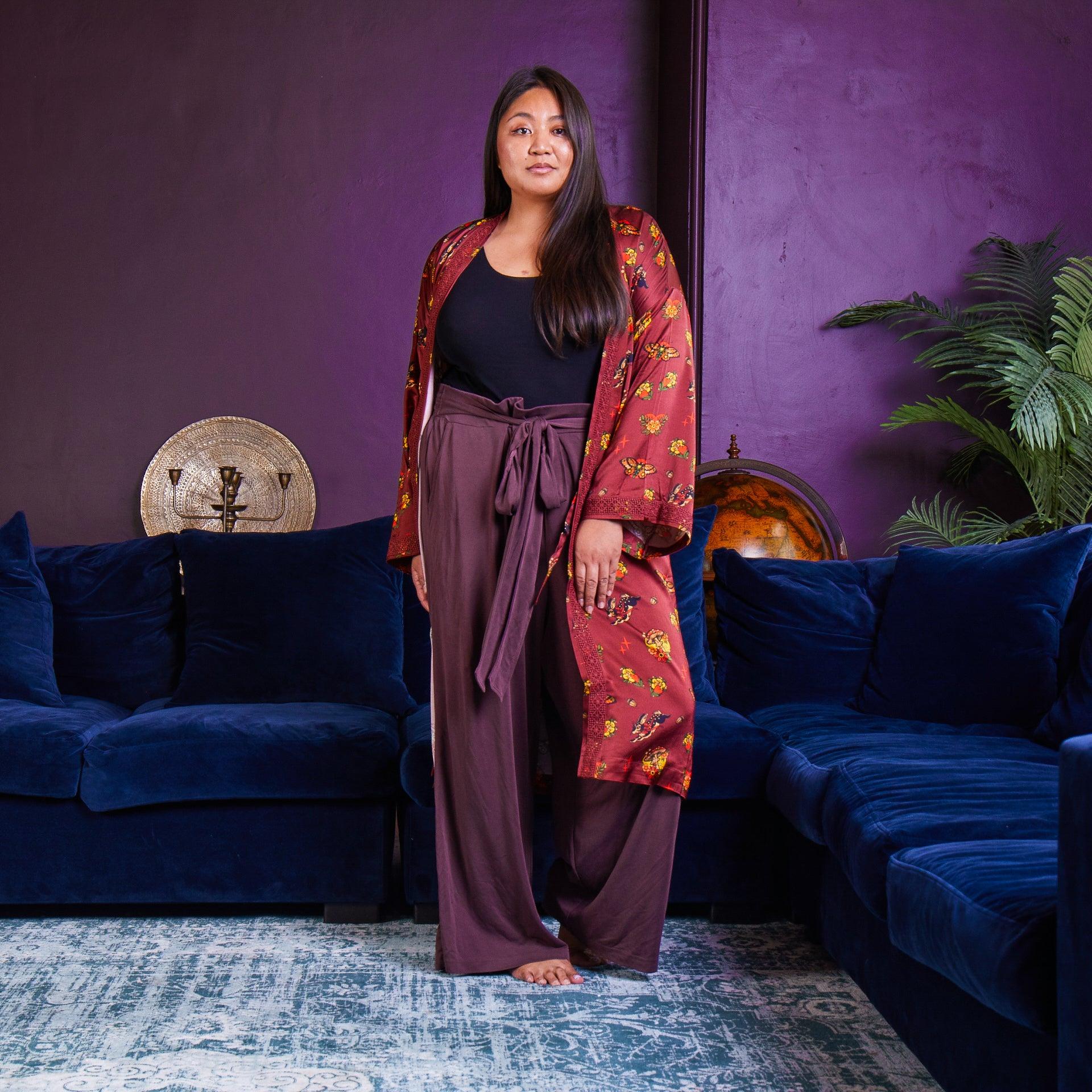 Satin Robe - Fortune - Image 2