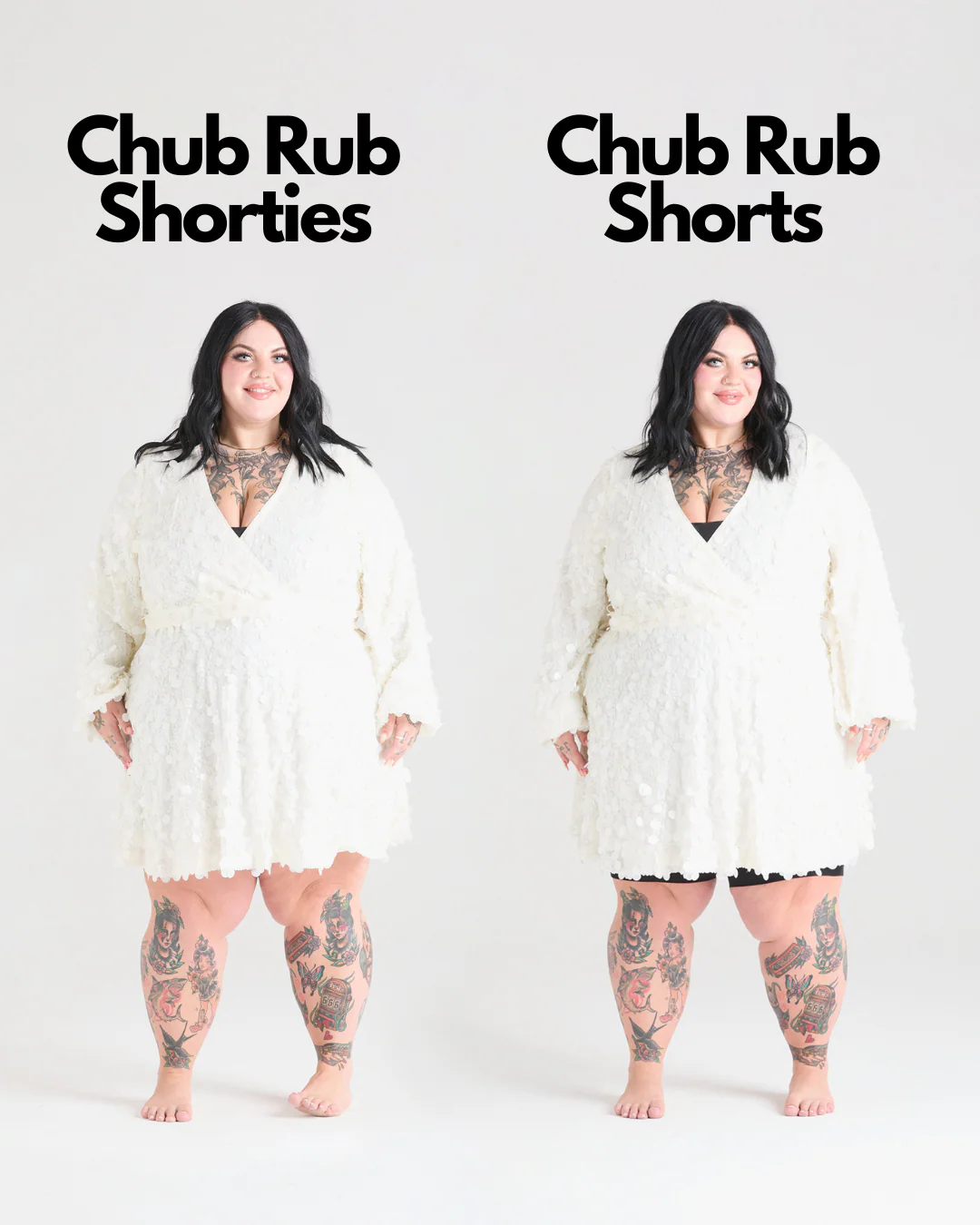 Stay Cool Chub Rub Shorts - Shorties - Black - Image 15
