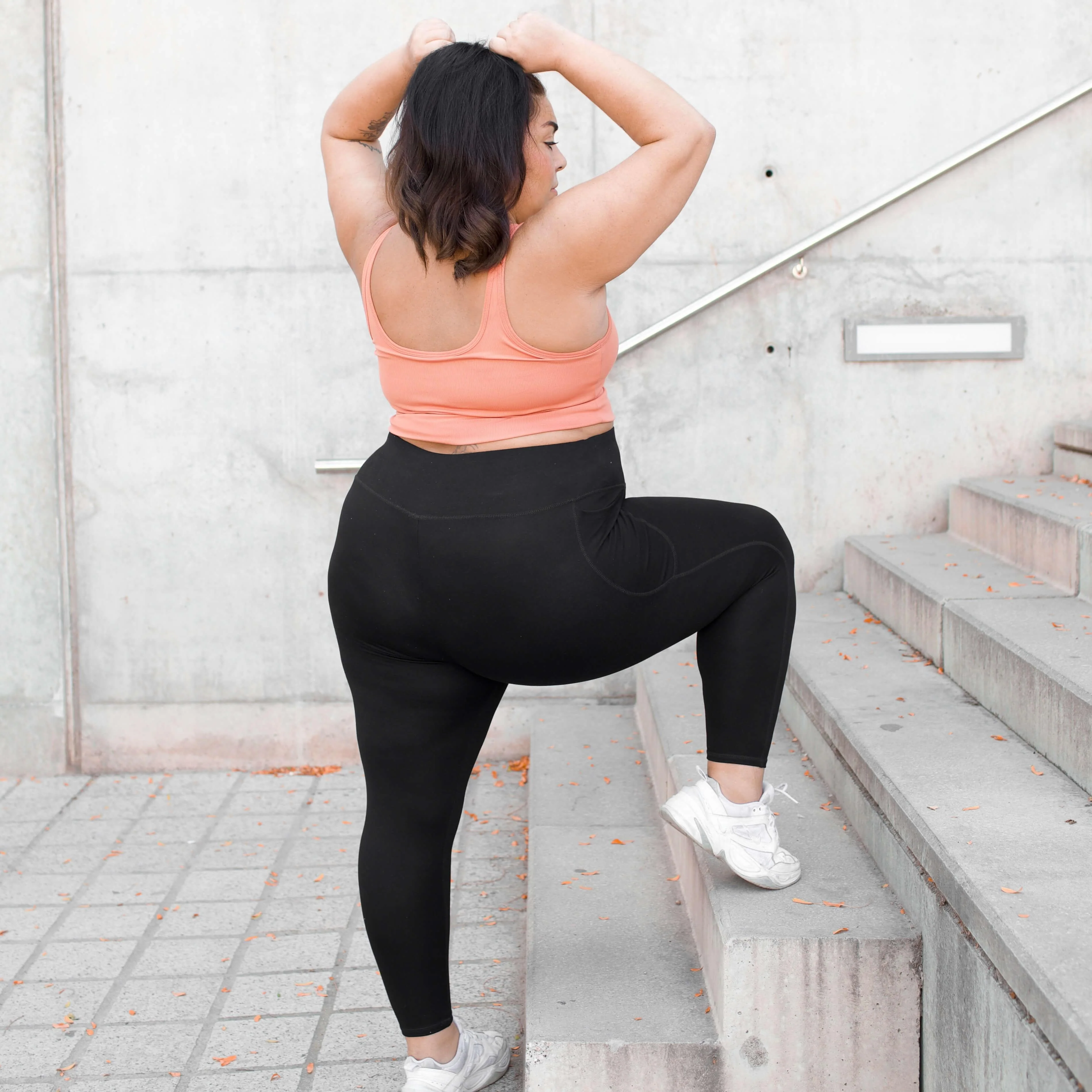 Squat Proof Leggings (Short) - Black