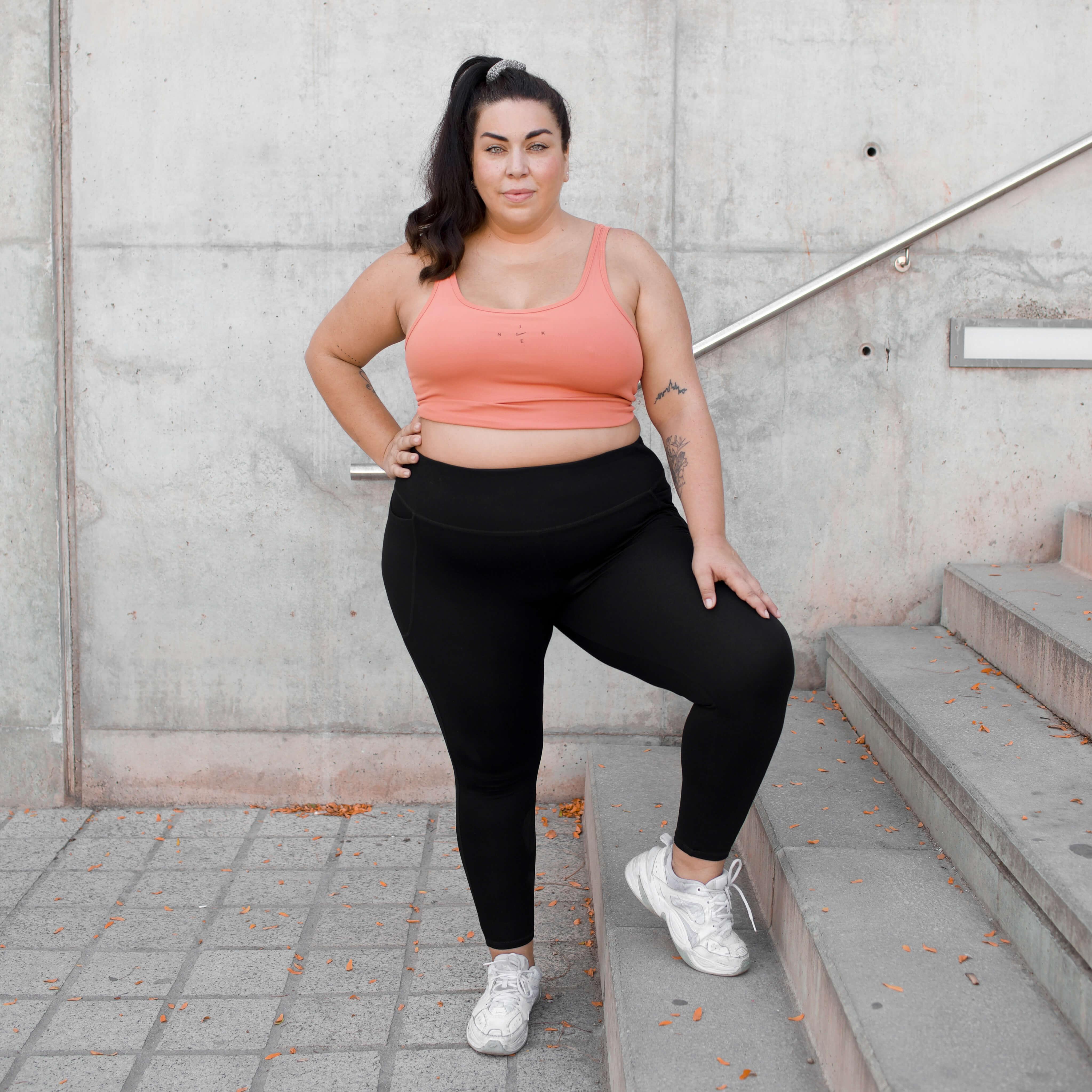 Squat Proof Leggings (Short) - Black - Image 15