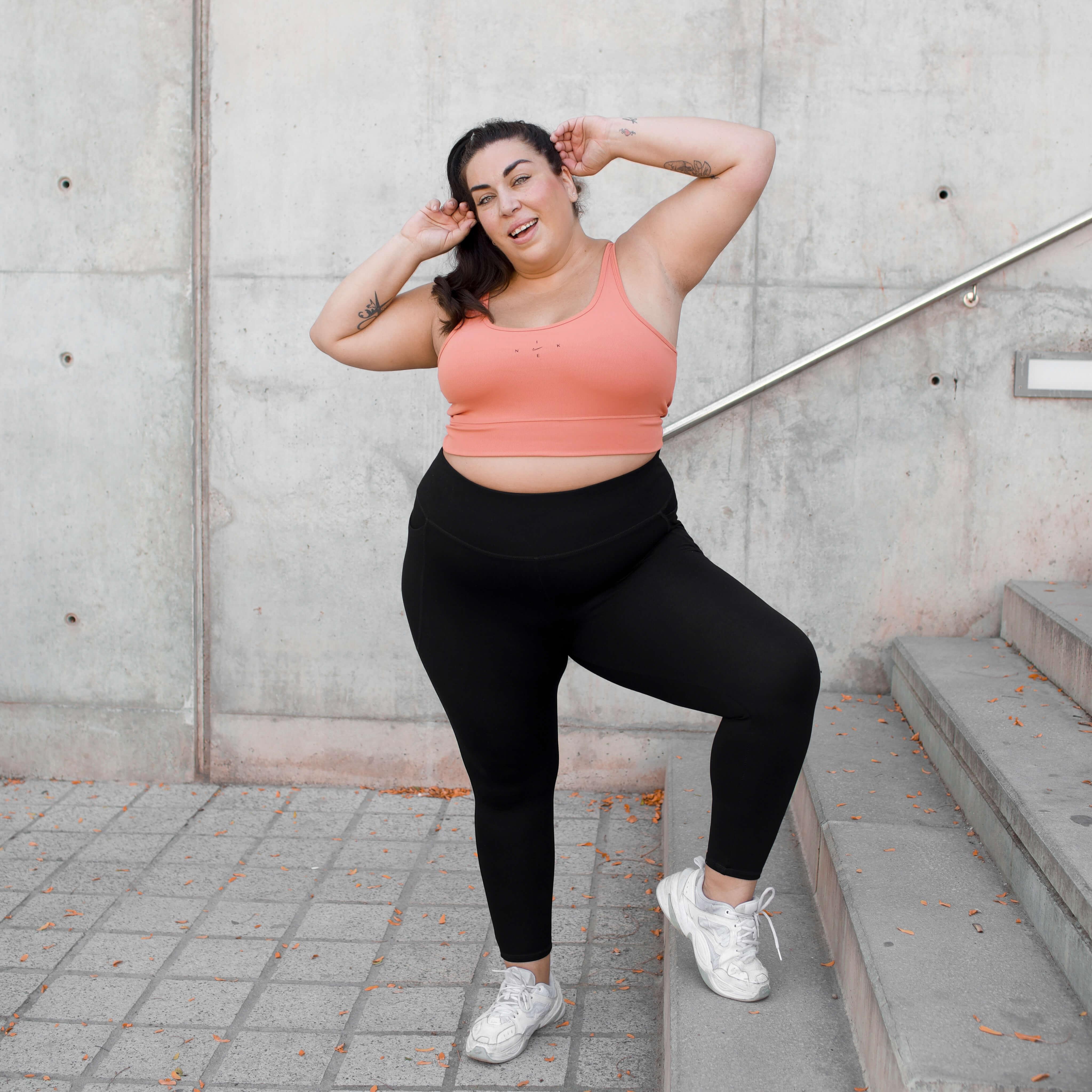 Squat Proof Leggings (Short) - Black - Image 6