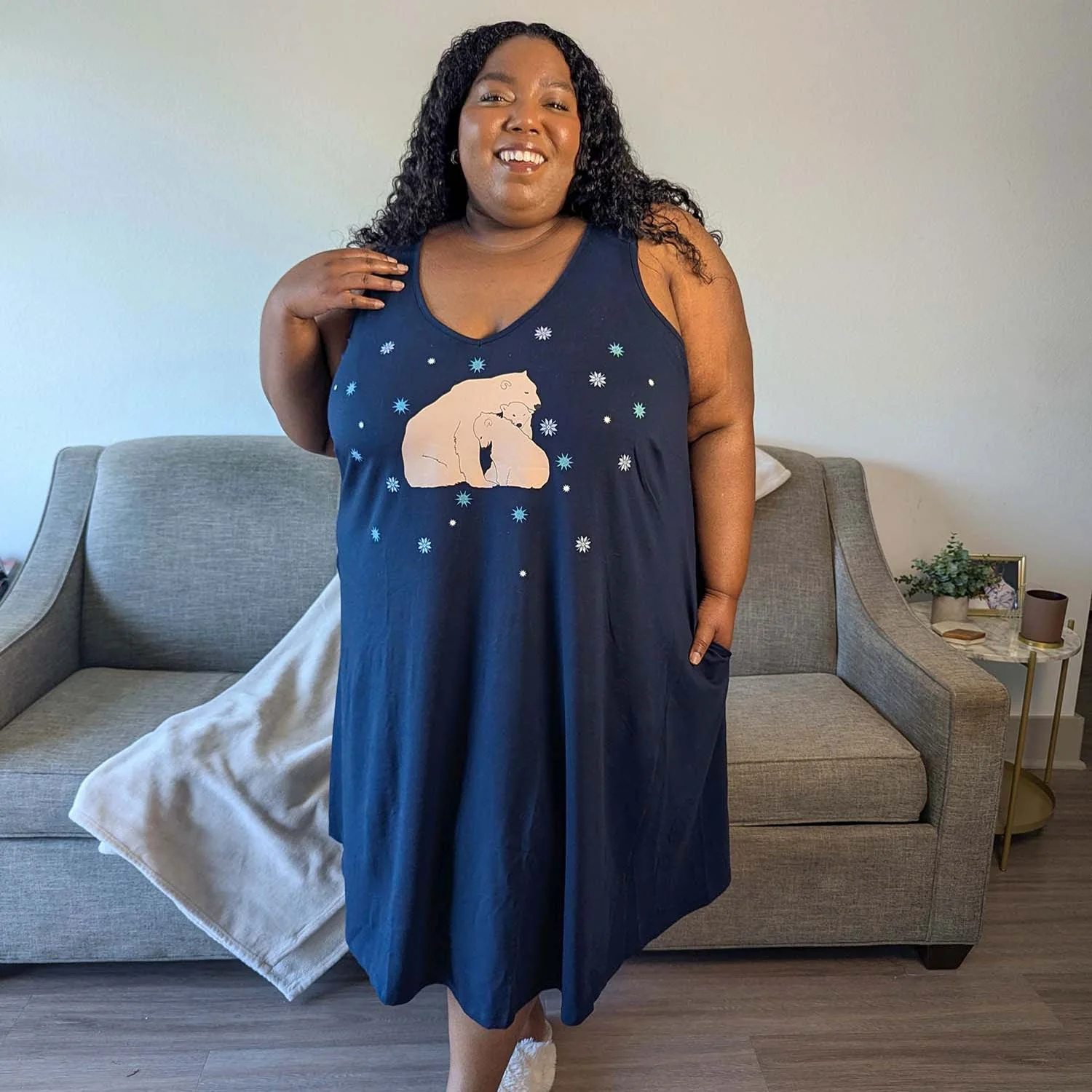 Short Nightdress - Polar Snuggles - Image 9
