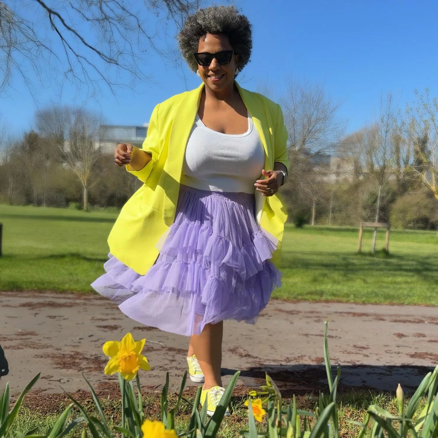 Mesh Skirt - Lavender Fields - Image 16