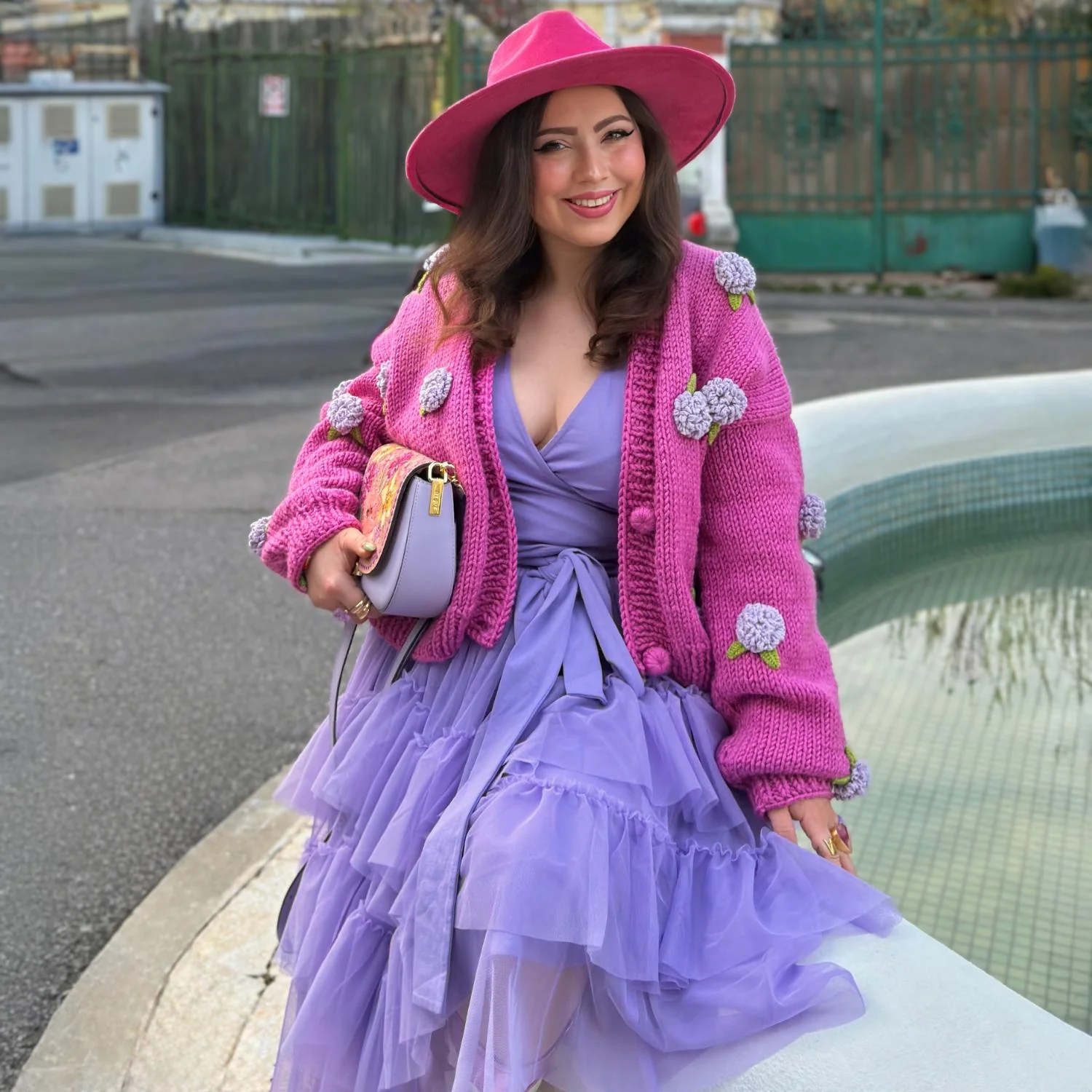 Mesh Skirt - Lavender Fields - Image 17