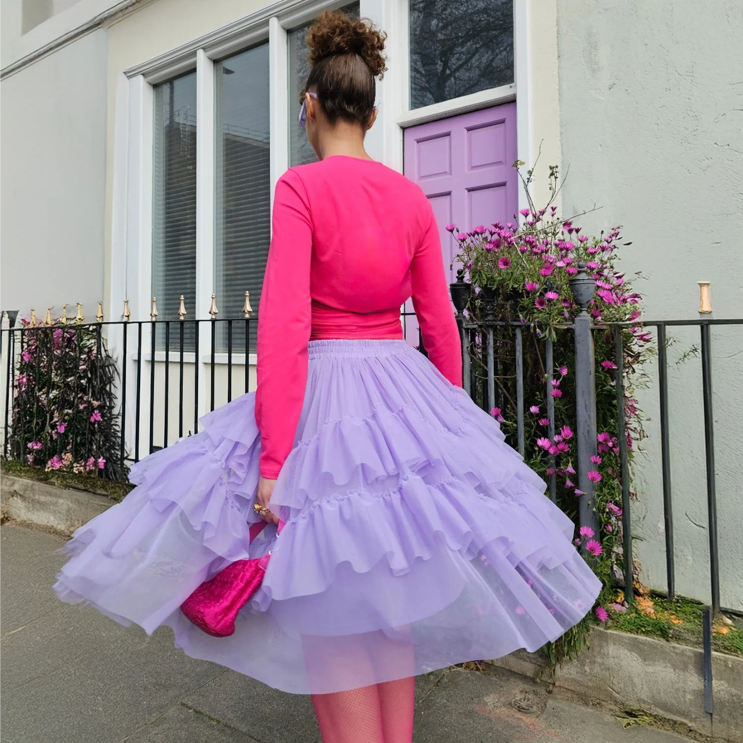 Mesh Skirt - Lavender Fields - Image 20