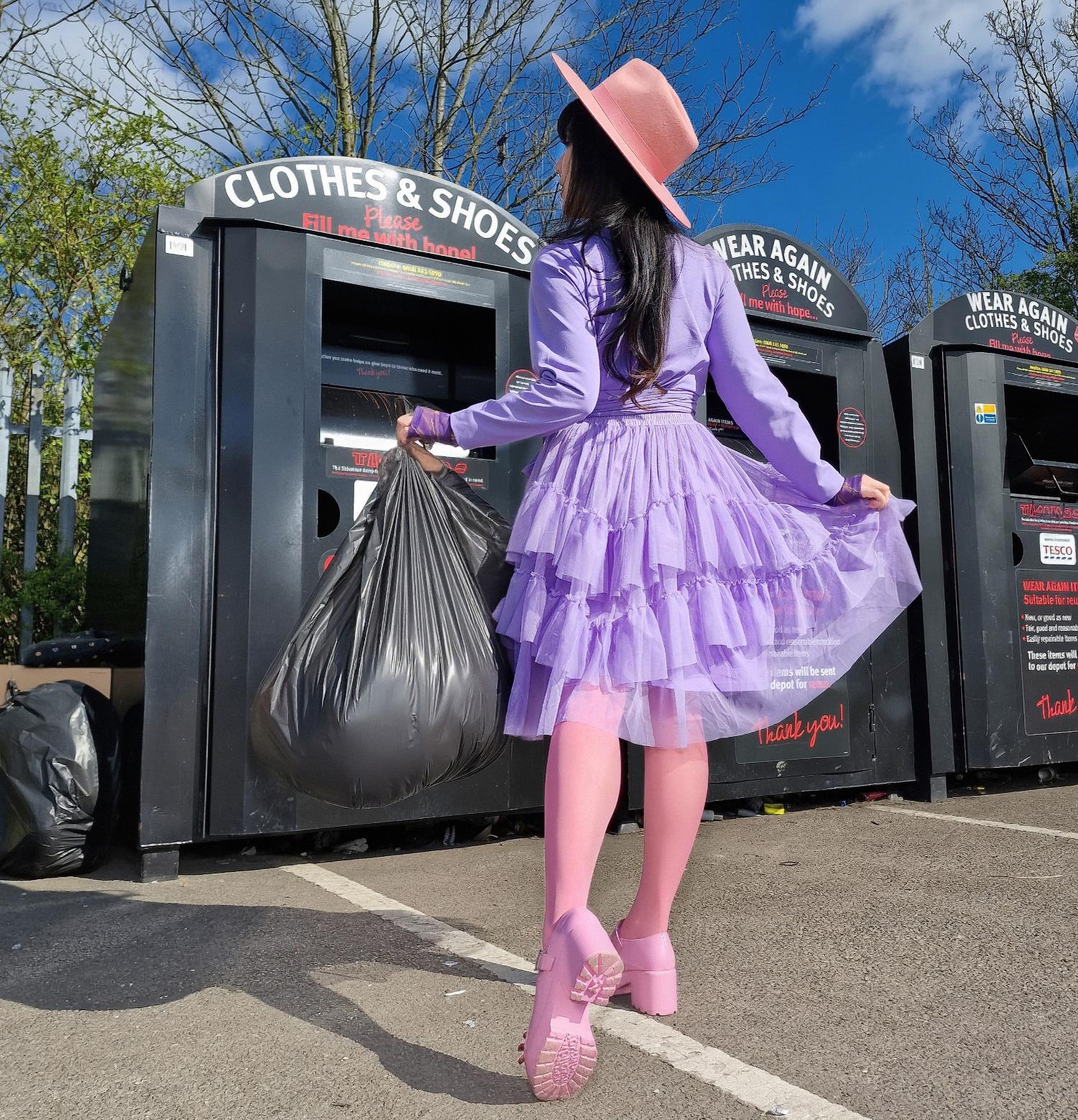 Mesh Skirt - Lavender Fields - Image 4