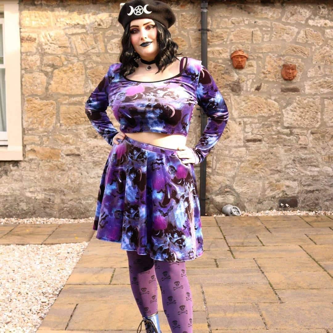 Opaque Tights Skullz - Forbidden Fruit - Image 4