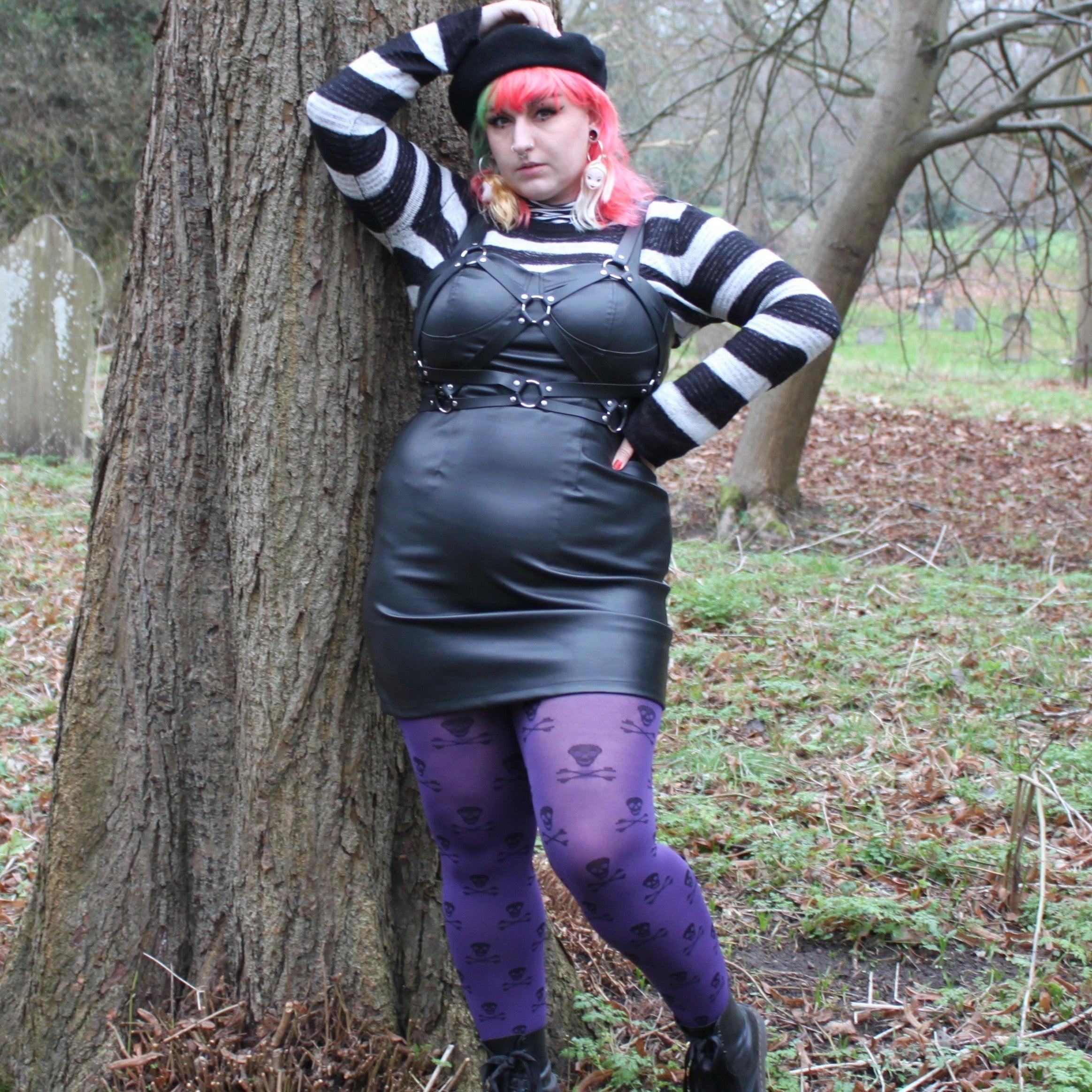 Opaque Tights Skullz - Forbidden Fruit - Image 5