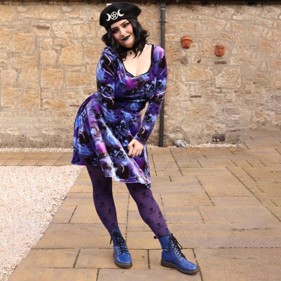 Opaque Tights Skullz - Forbidden Fruit - Image 6