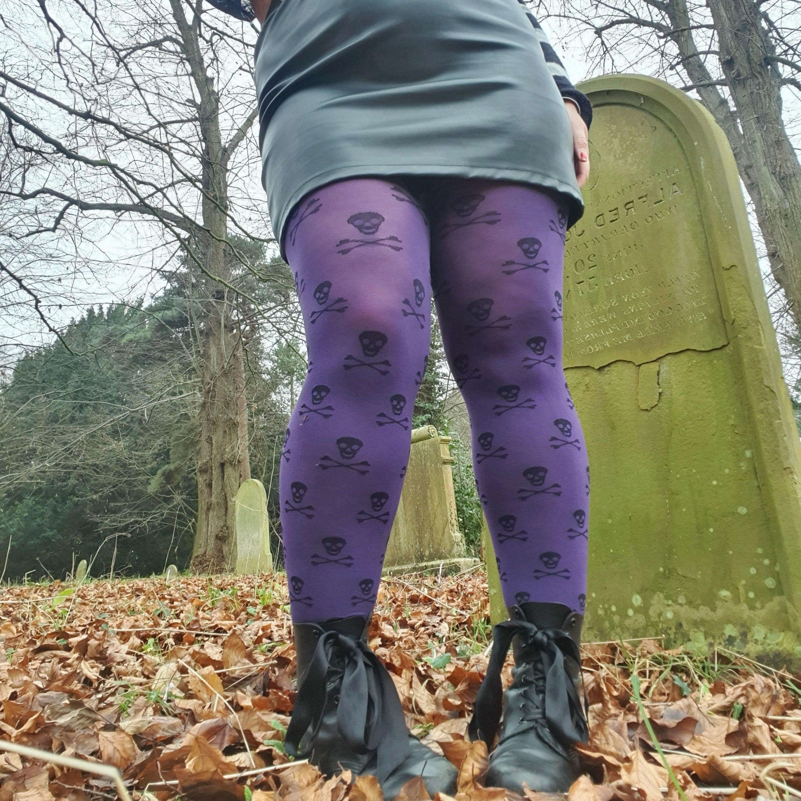 Opaque Tights Skullz - Forbidden Fruit - Image 7