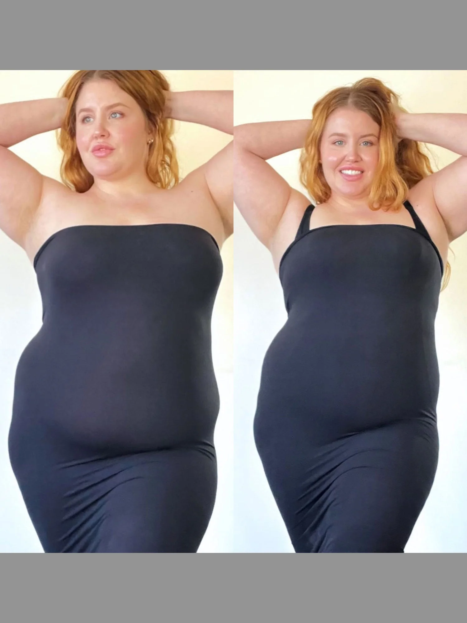 Smoothwear Open Bust Bodysuit - Black - Image 9