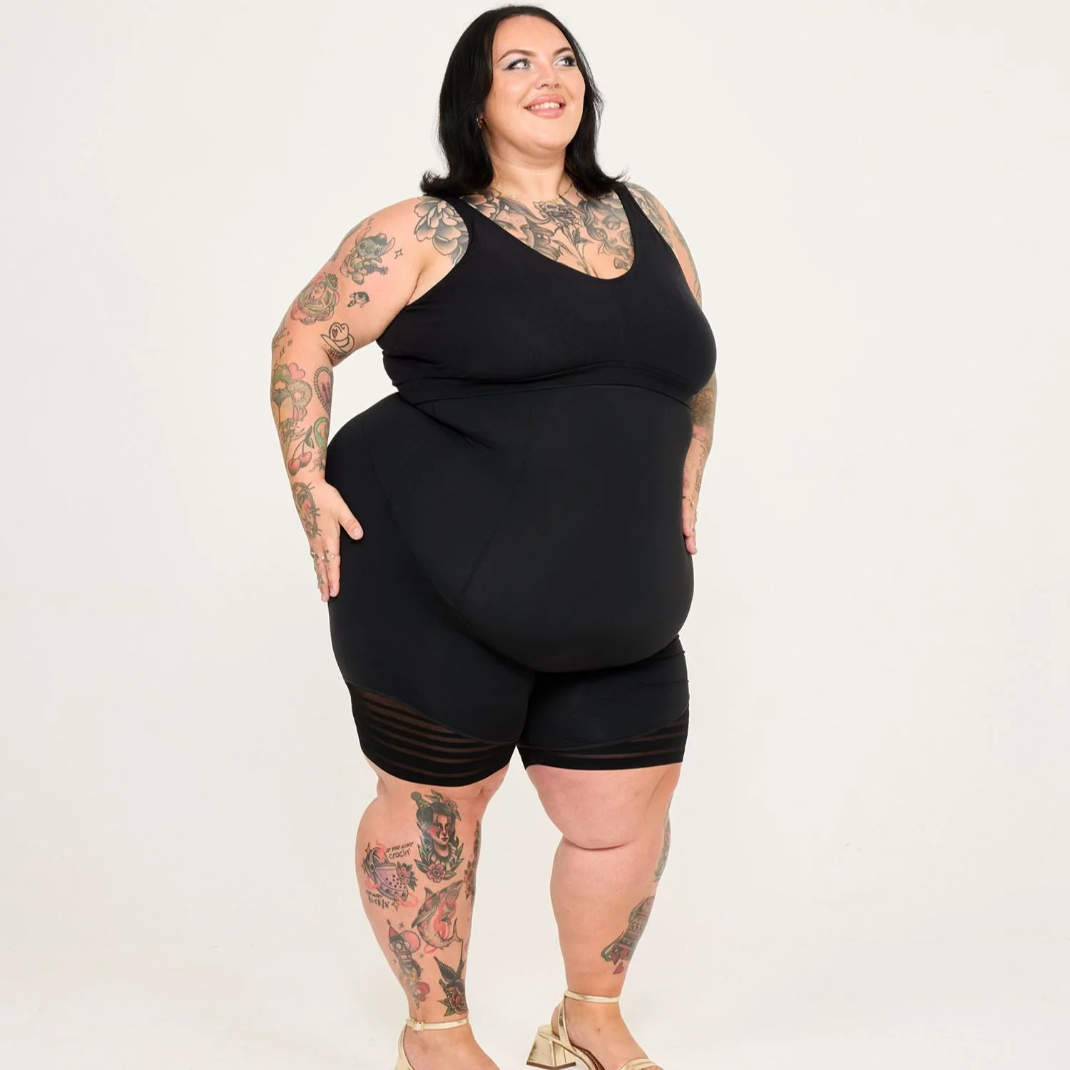 Smoothwear Super High Waist Shorts - Black - Image 5