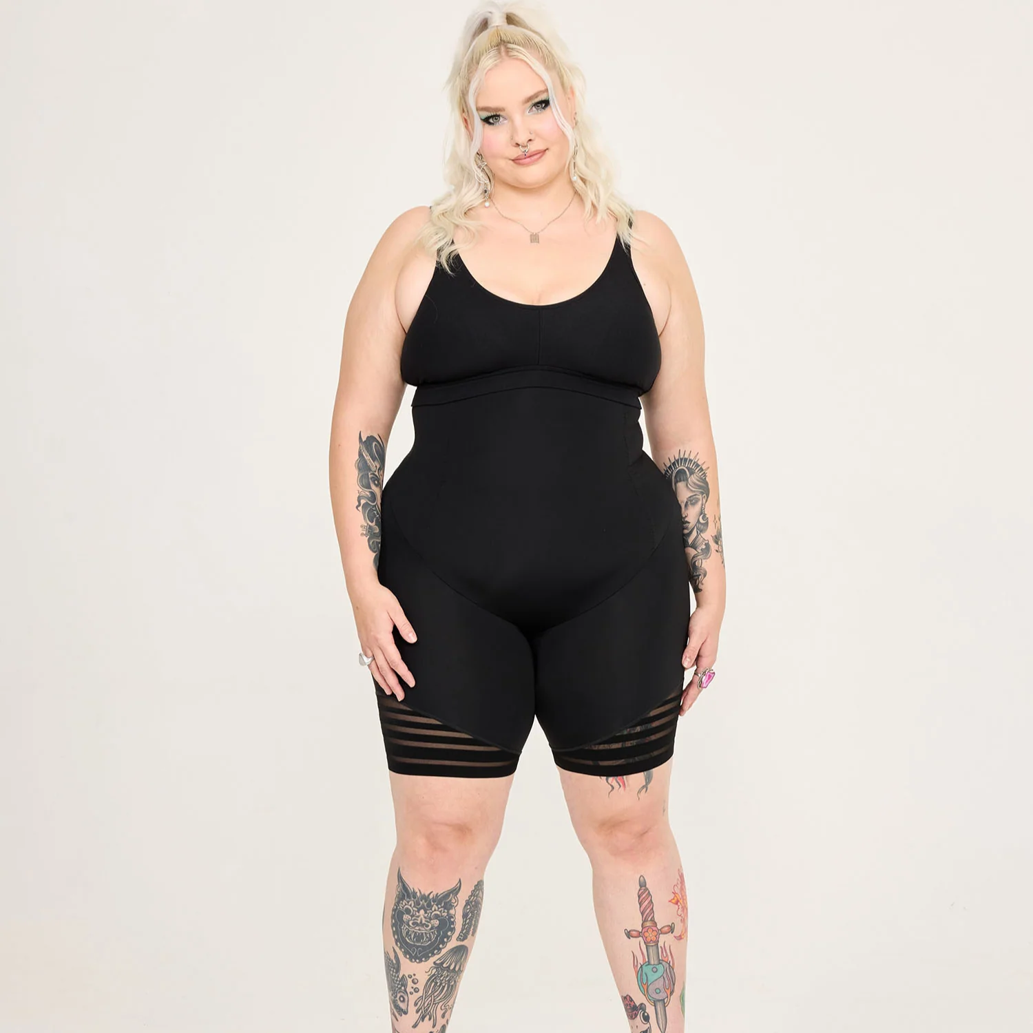 Smoothwear Super High Waist Shorts - Black - Image 8