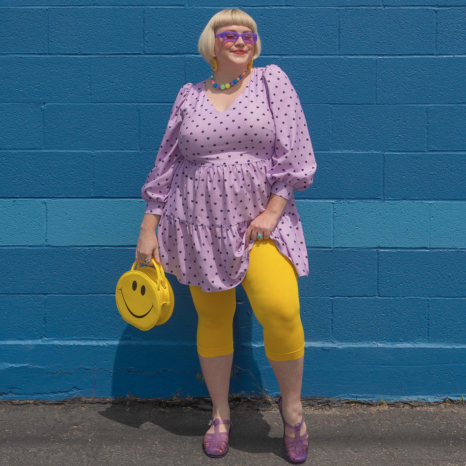Stay Cool Capri Tights - Lemon - Image 6