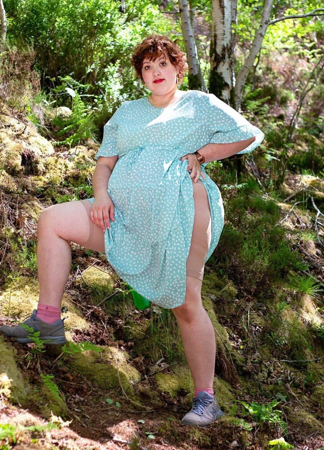 Stay Cool Chub Rub Shorts - Builders Tea - Image 14