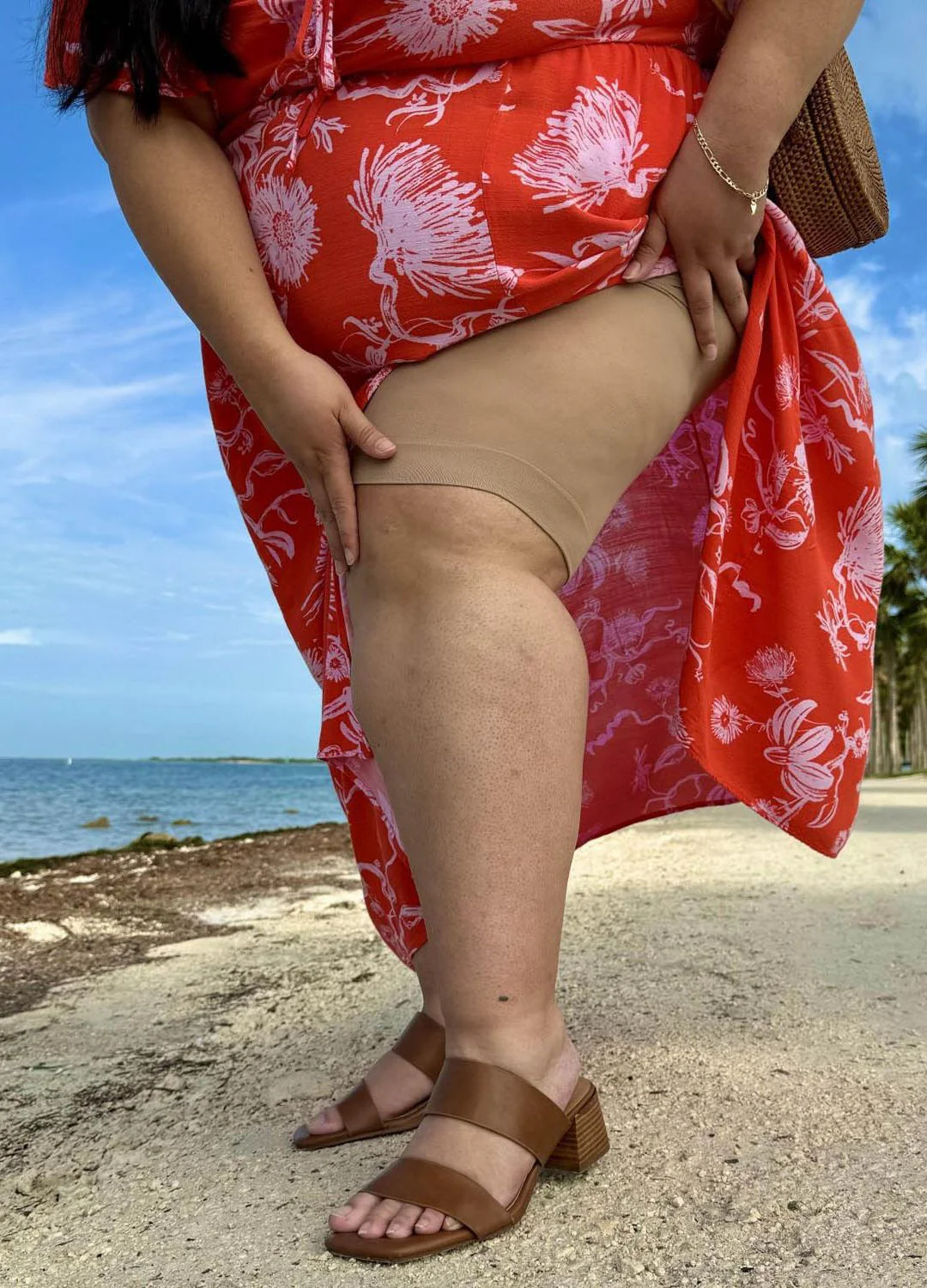 Stay Cool Chub Rub Shorts - Builders Tea - Image 8