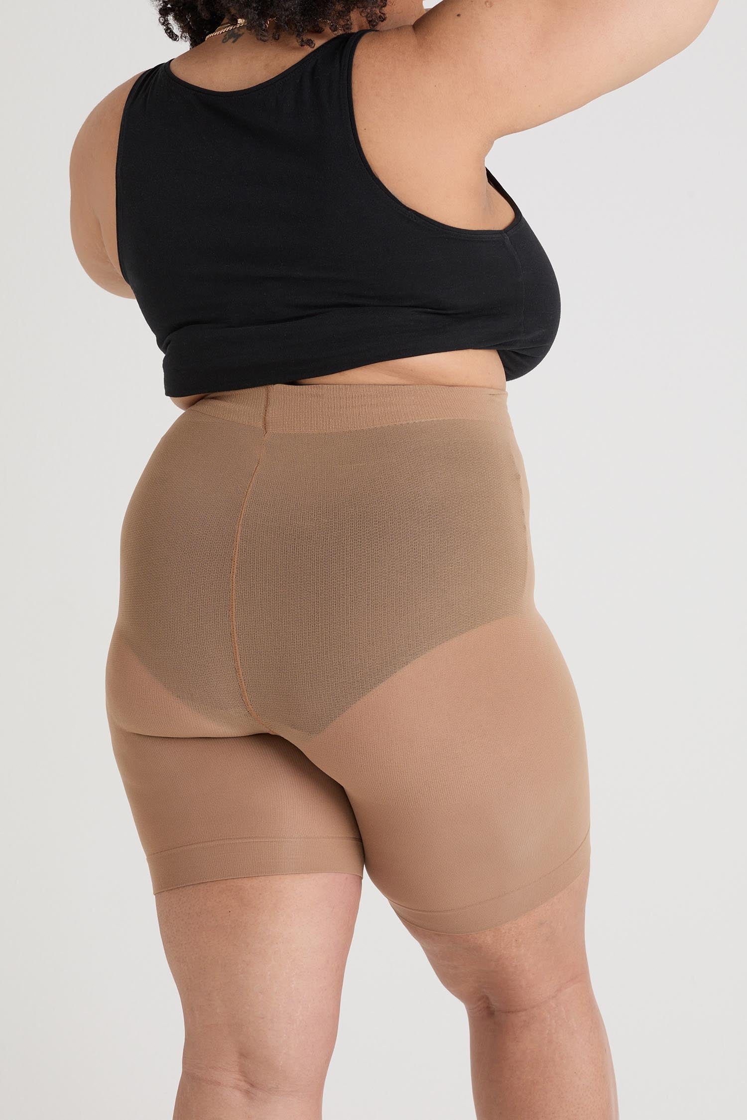 Stay Cool Chub Rub Shorts - Caramel Latte - Image 6