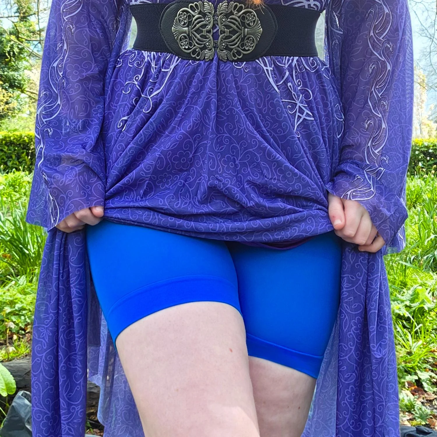 Stay Cool Chub Rub Shorts - Directoire Blue - Image 3