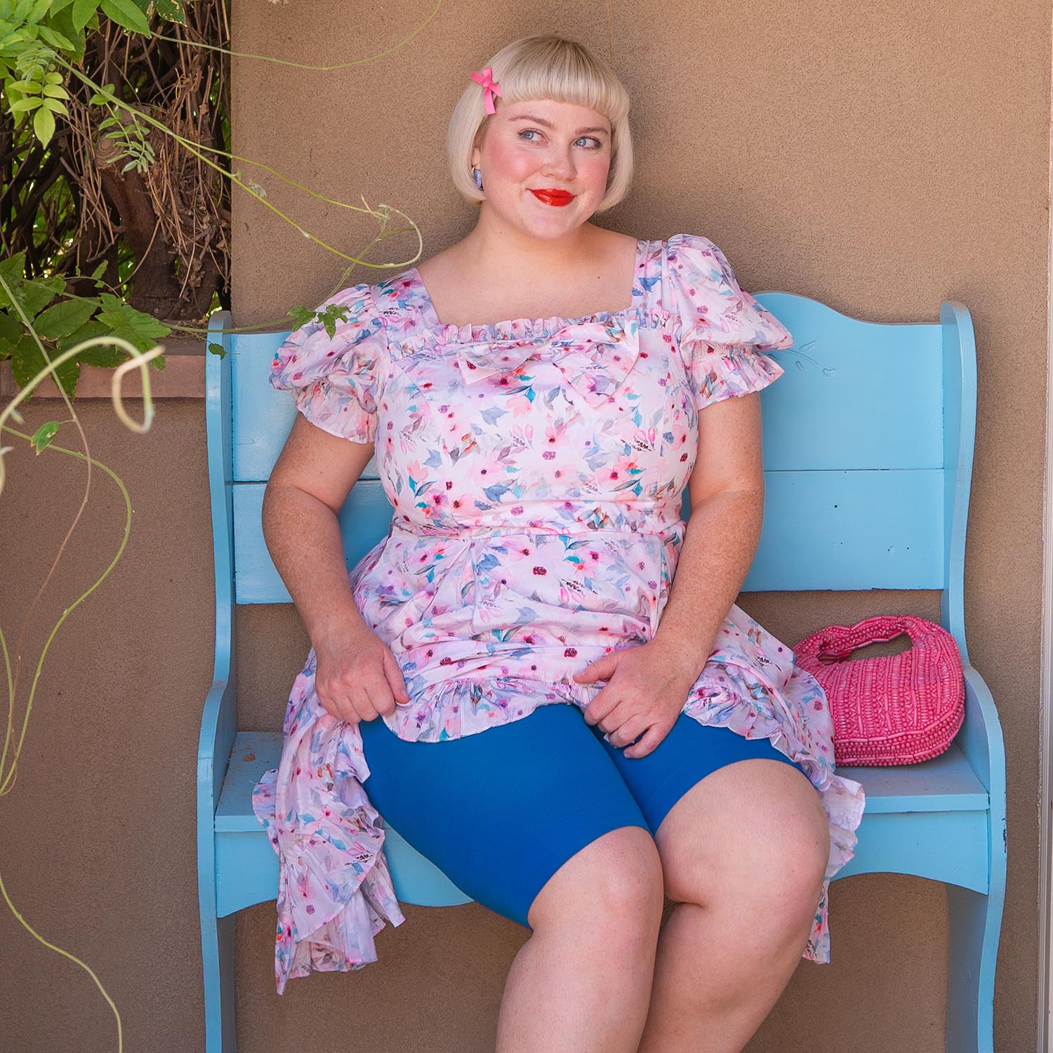 Stay Cool Chub Rub Shorts - Dolce Blue - Image 2
