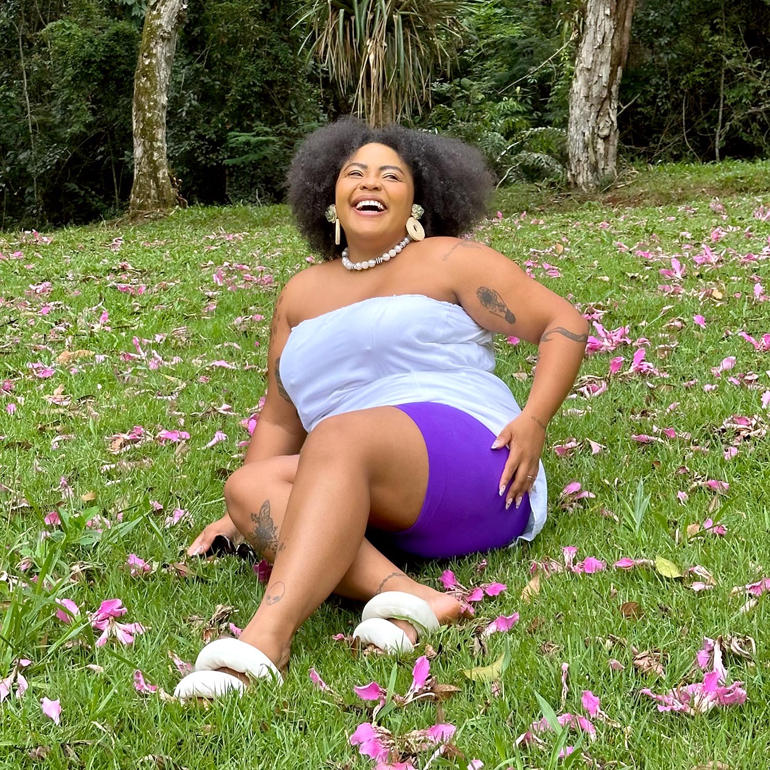Stay Cool Chub Rub Shorts - Enchanted - Image 4