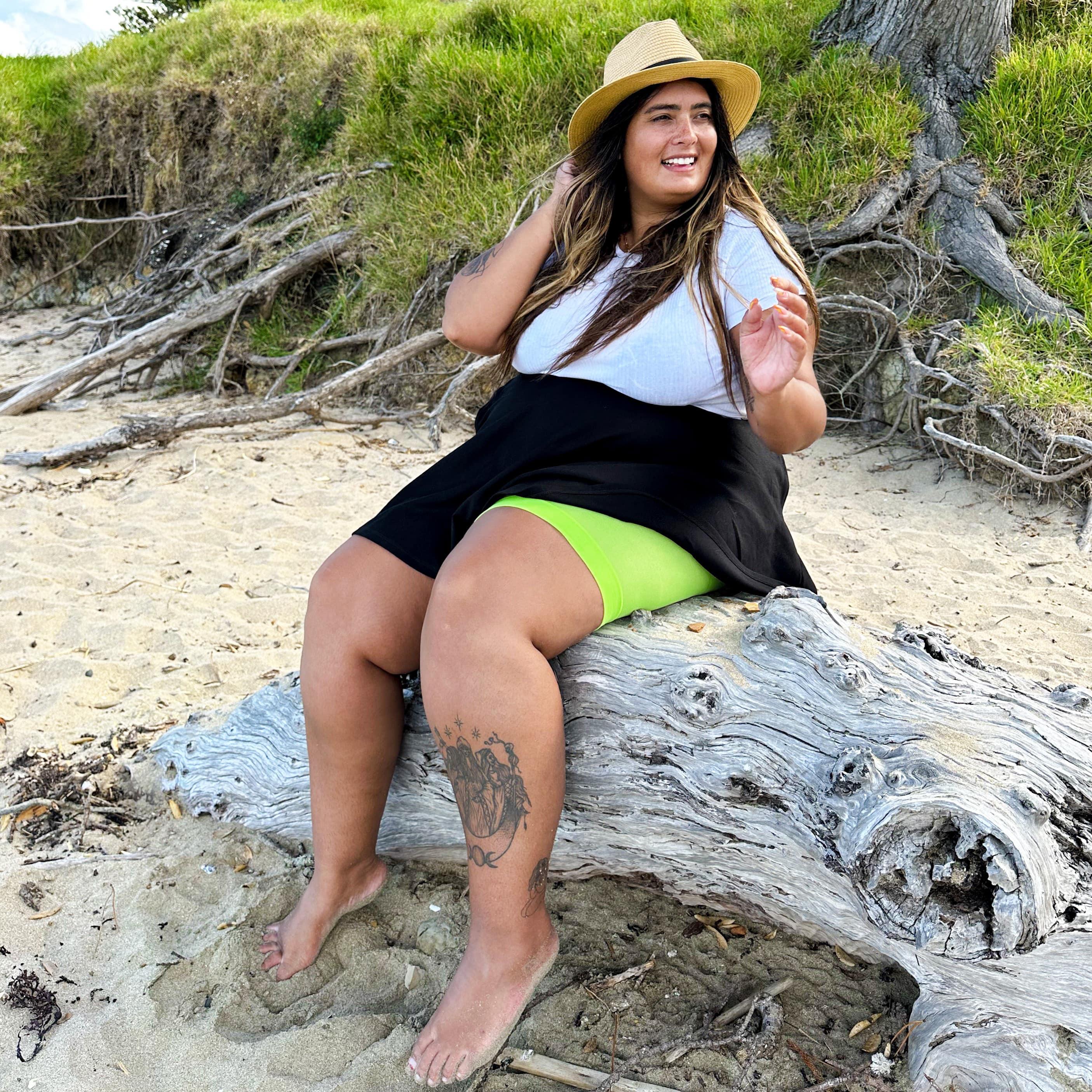 Stay Cool Chub Rub Shorts - Kiwi - Image 3