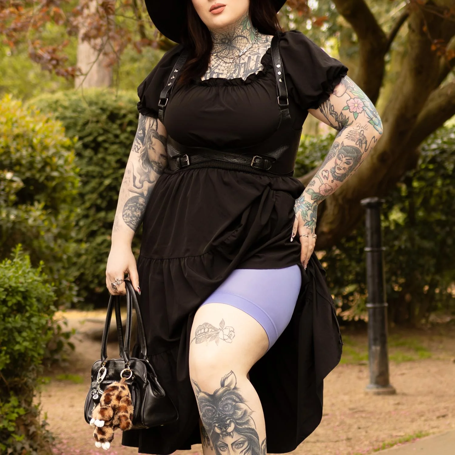 Stay Cool Chub Rub Shorts - Lavender Violet - Image 4