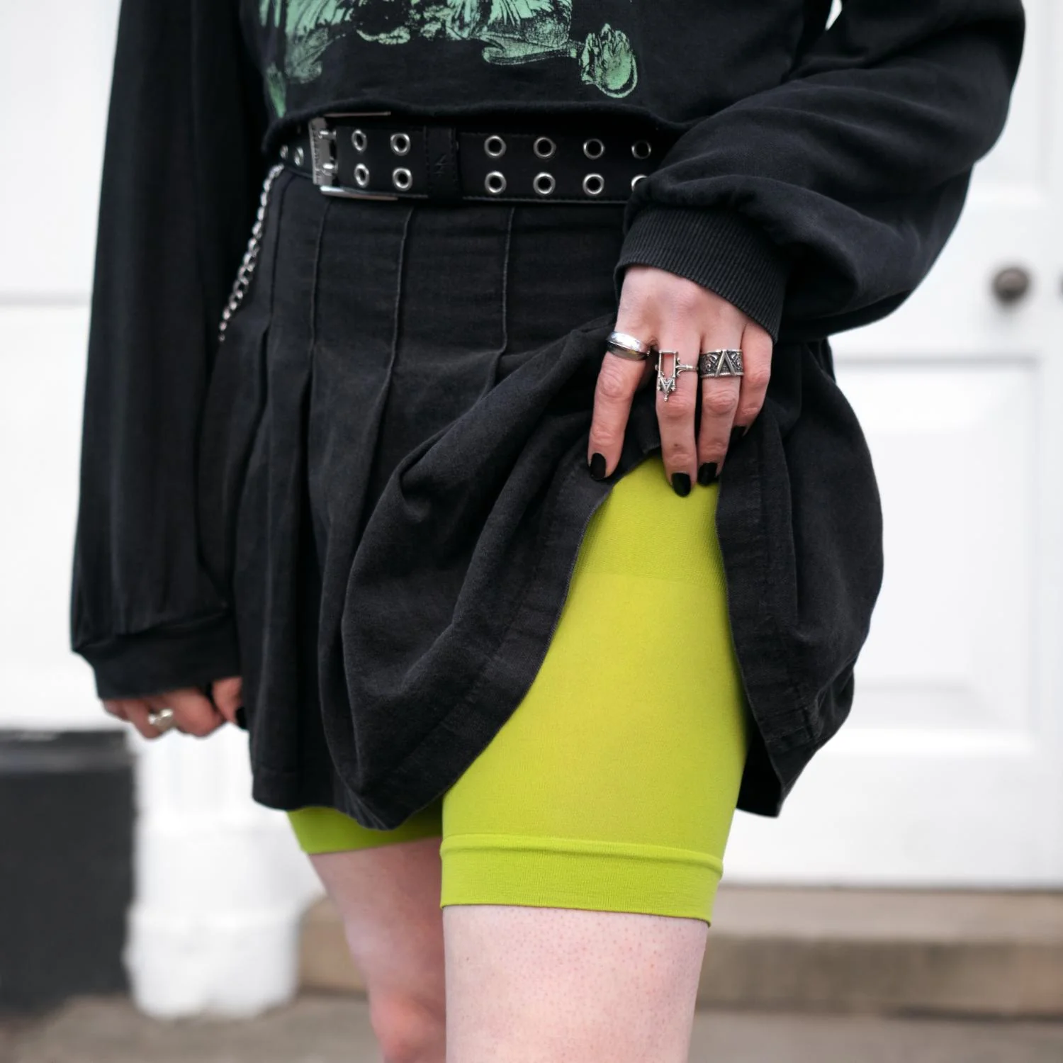 Stay Cool Chub Rub Shorts - Lima Bean Green - Image 4