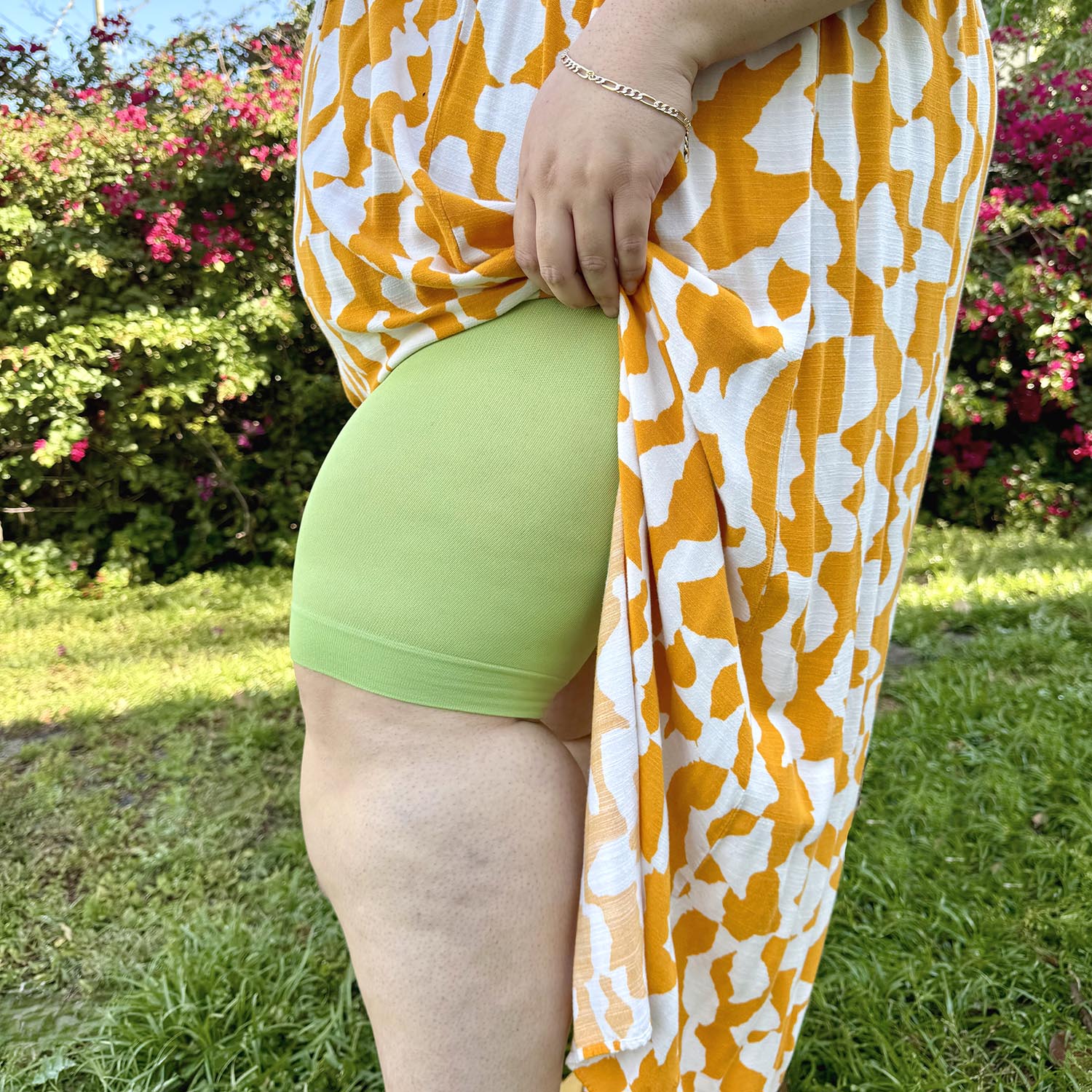 Stay Cool Chub Rub Shorts - Matcha - Image 8