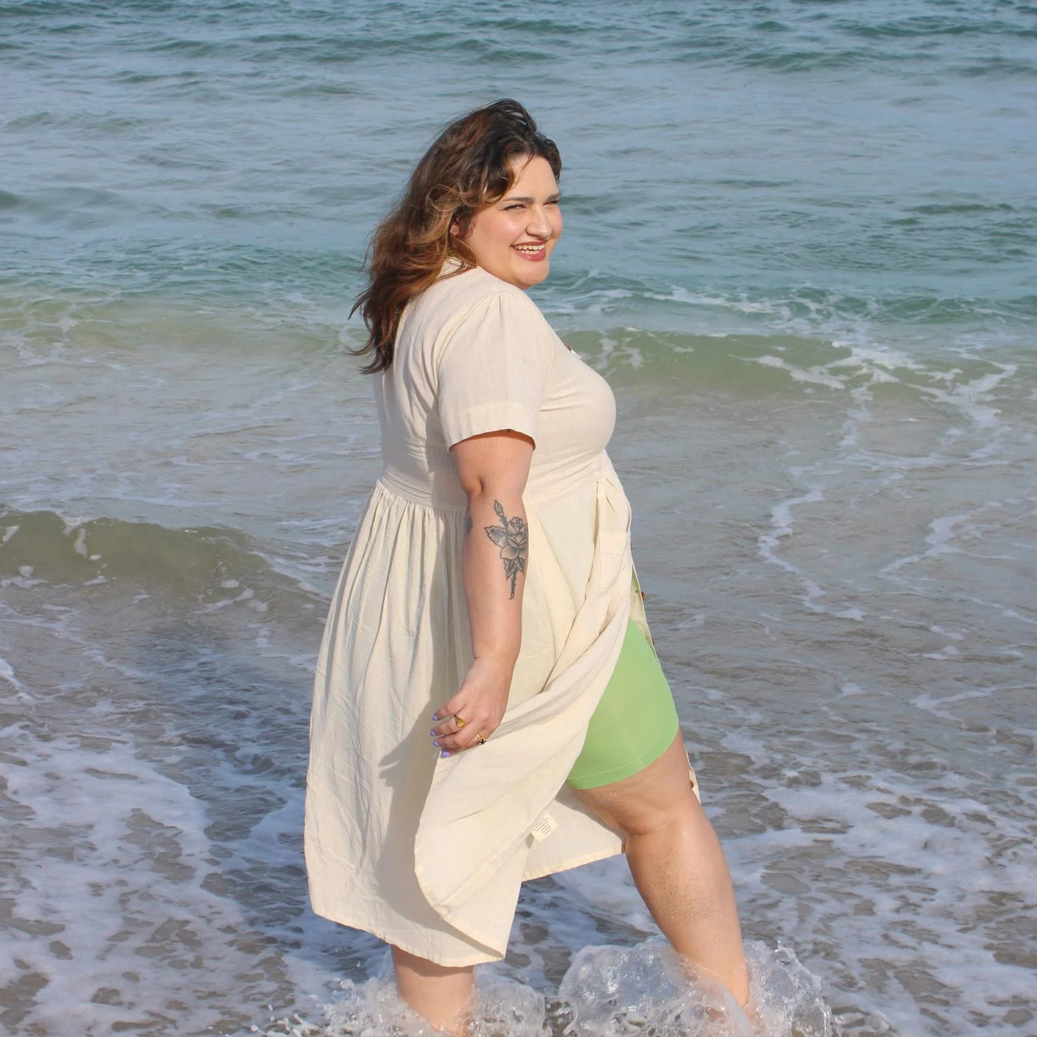 Stay Cool Chub Rub Shorts - Matcha - Image 9