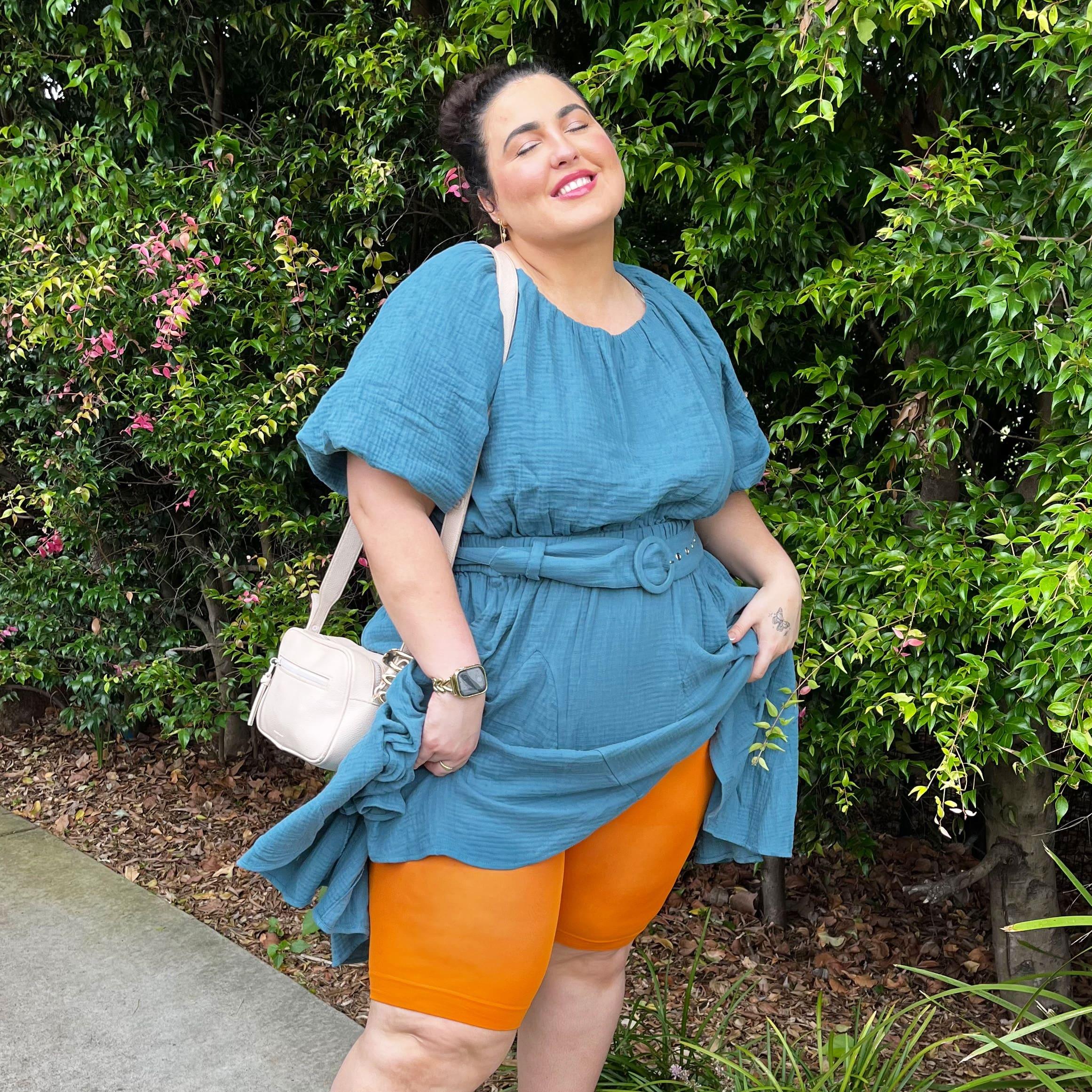 Stay Cool Chub Rub Shorts - Papaya - Image 3