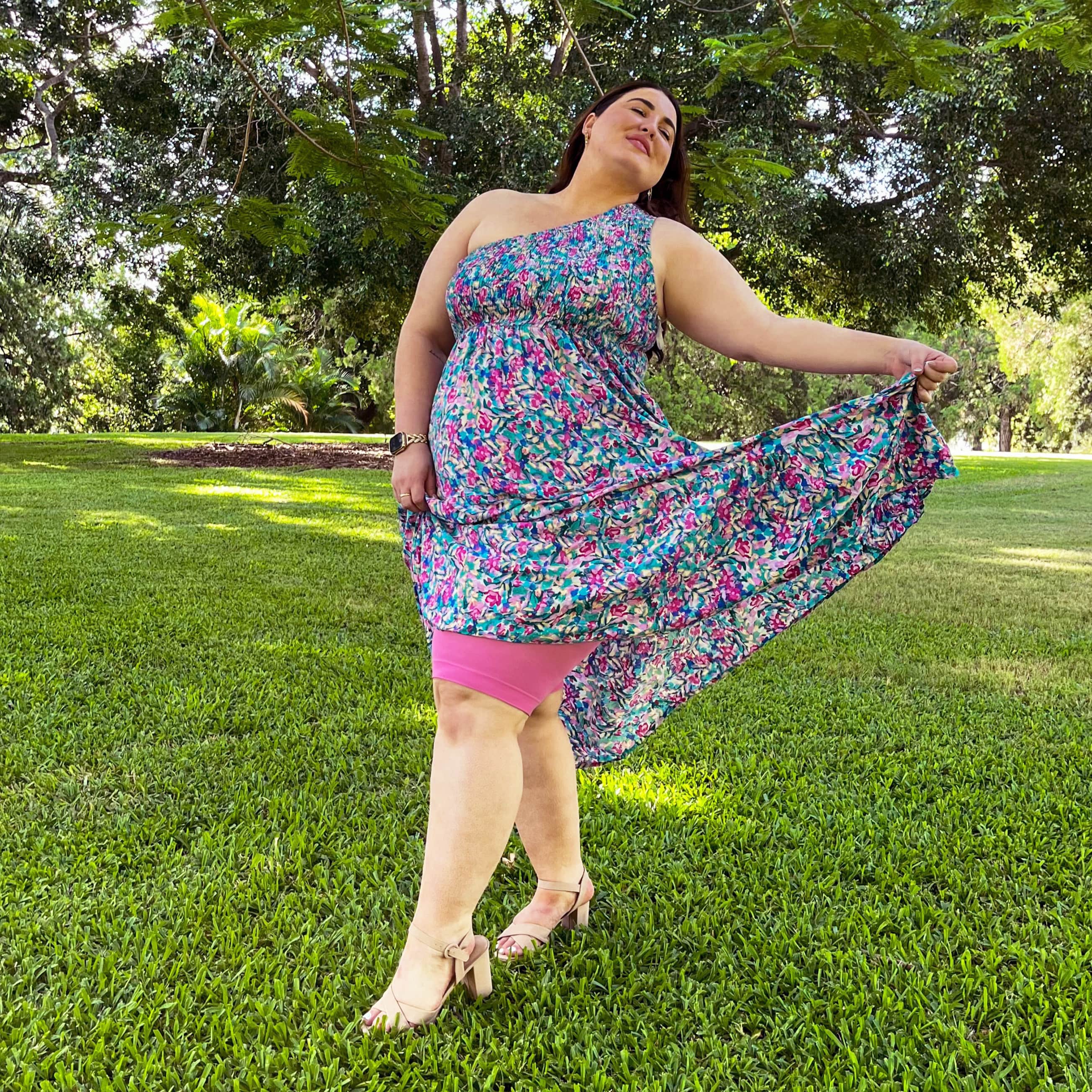 Stay Cool Chub Rub Shorts - Pink Lady - Image 5