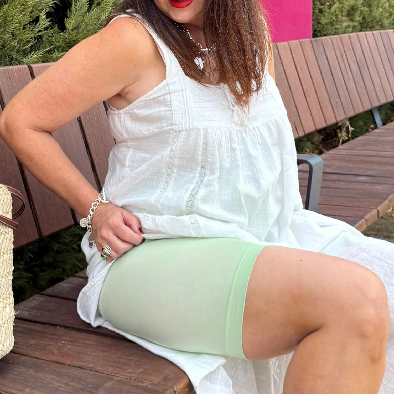 Stay Cool Chub Rub Shorts - Pistachio - Image 8