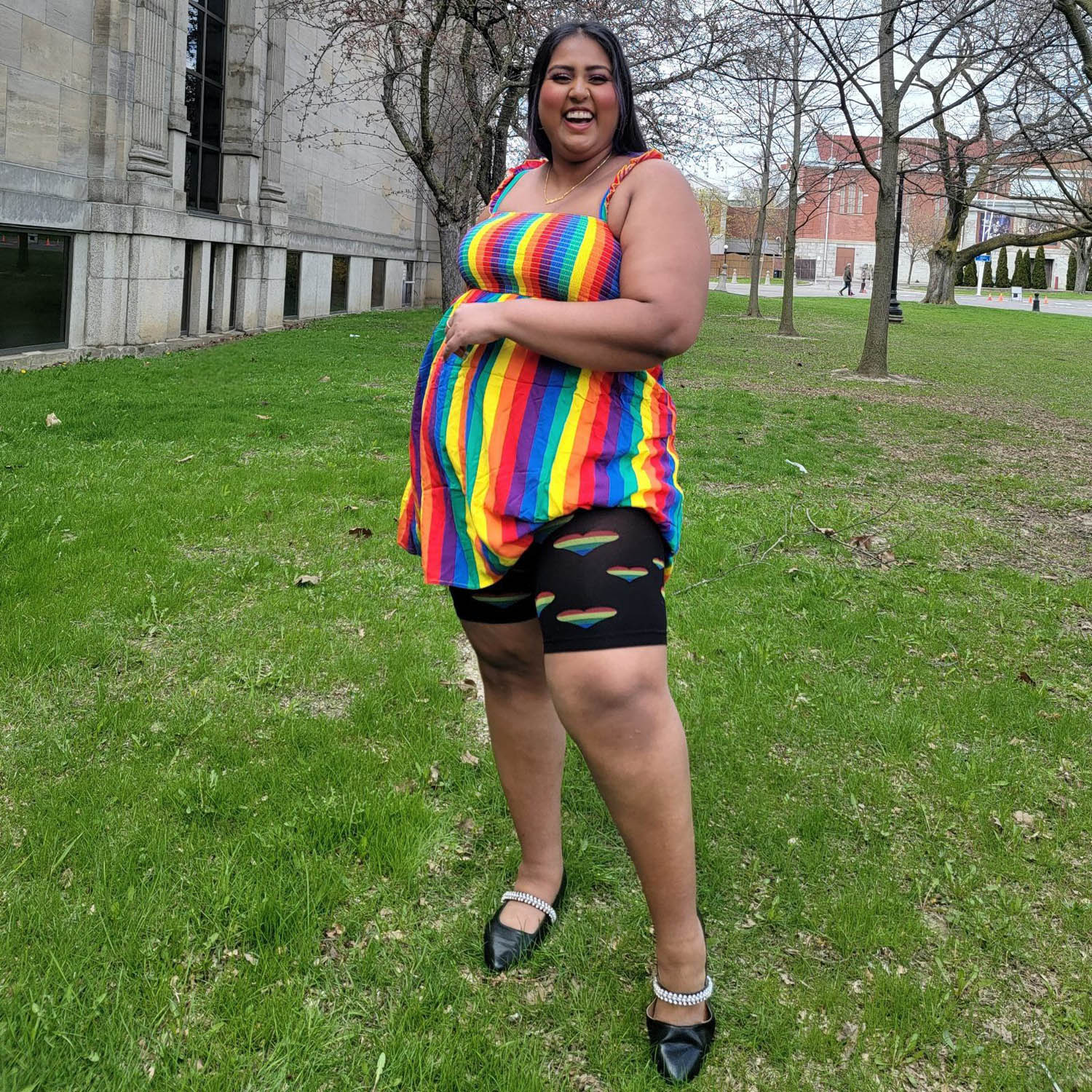 Stay Cool Chub Rub Shorts - Pride Love Is Love - Image 3